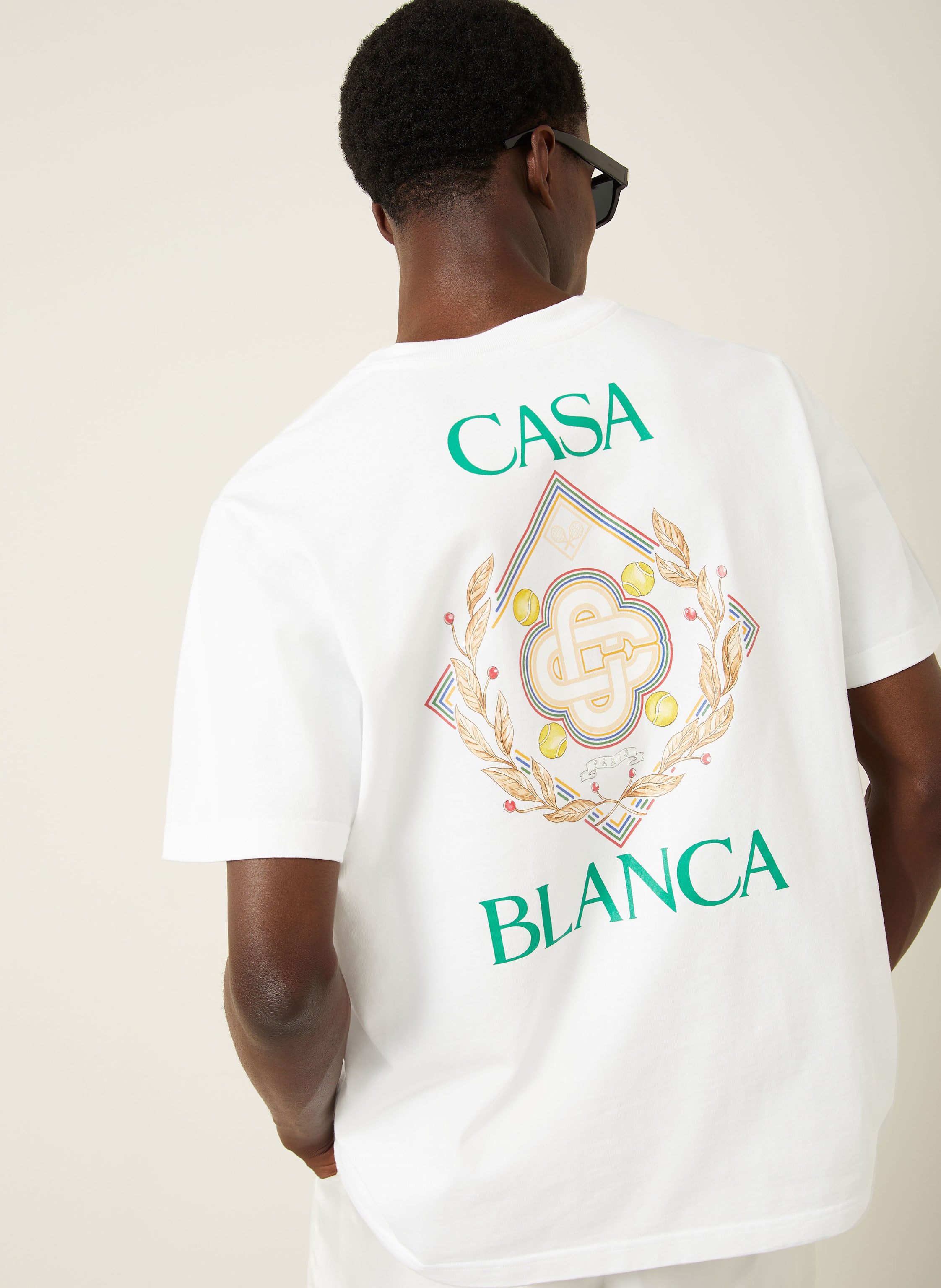 Thumbnail - Casablanca T-Shirt weiss