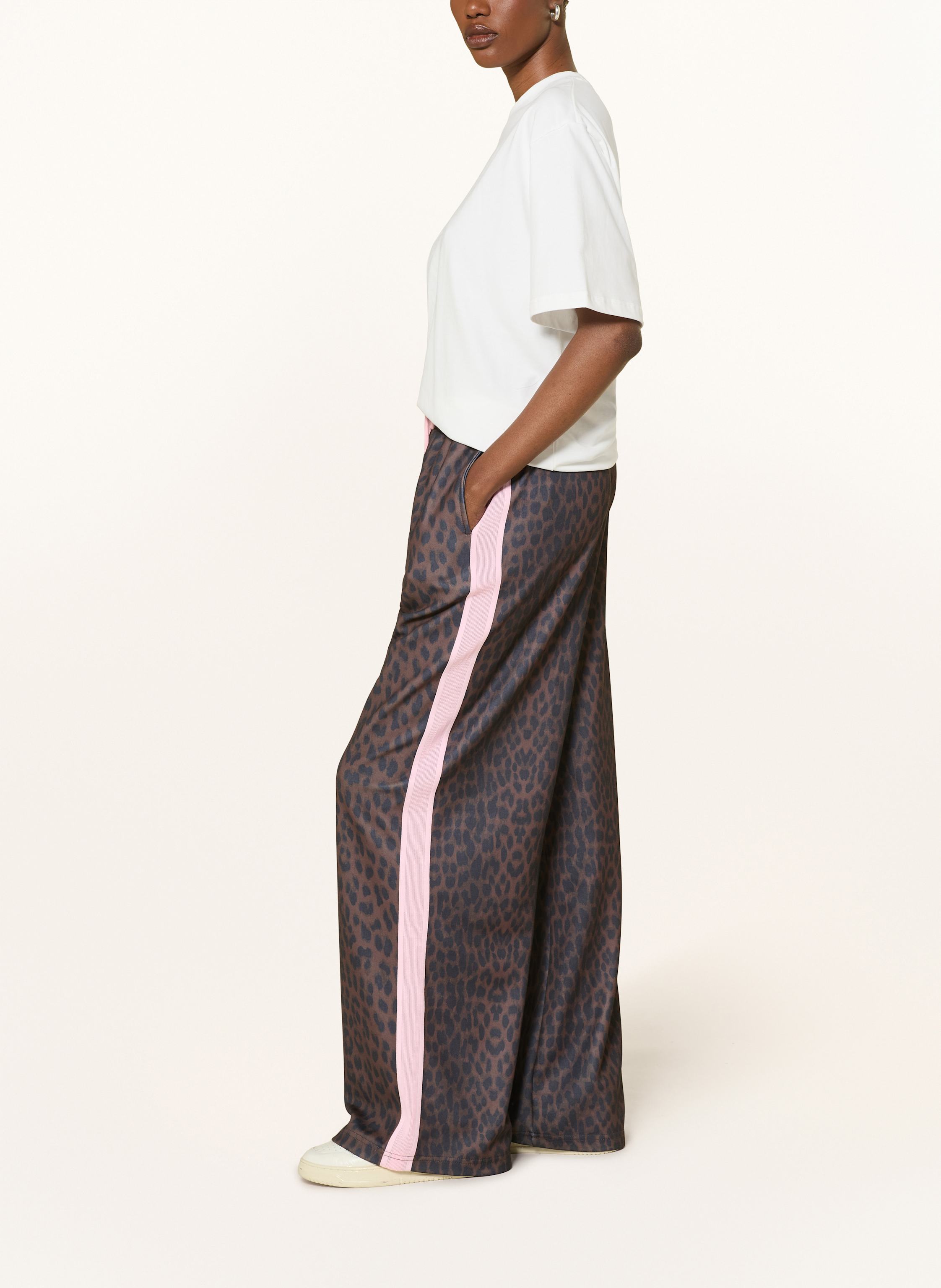 Thumbnail - Oh April Hose Kael Mit Galonstreifen braun