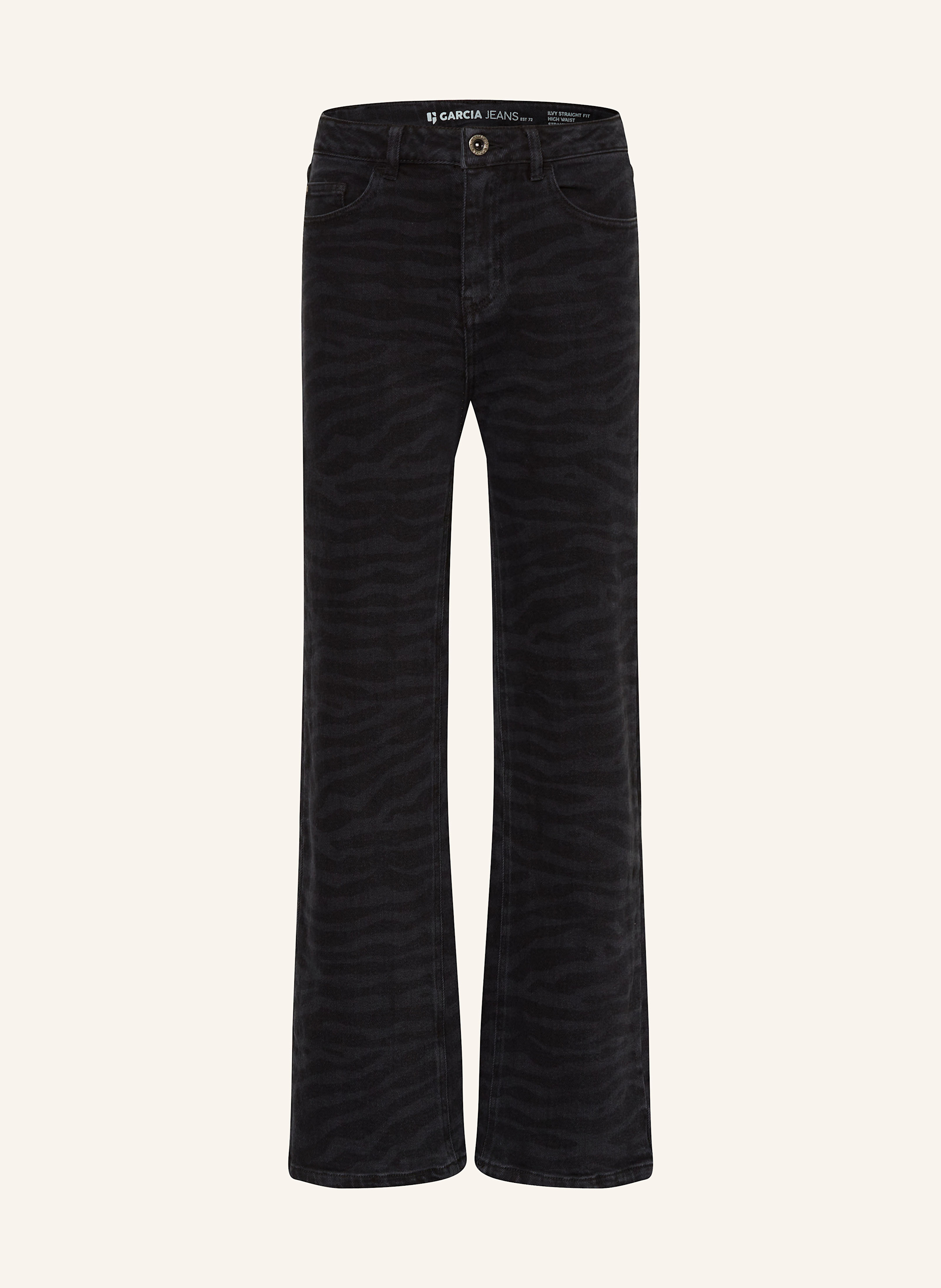 Garcia Straight Jeans Marall schwarz