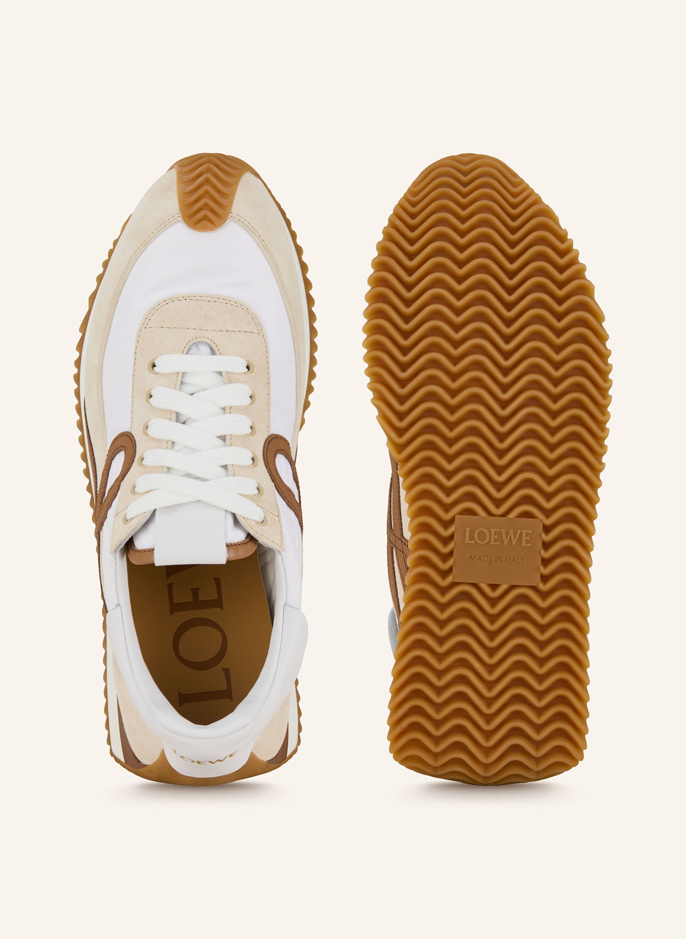 Thumbnail - Loewe Sneaker Flow Runner 2.0 braun