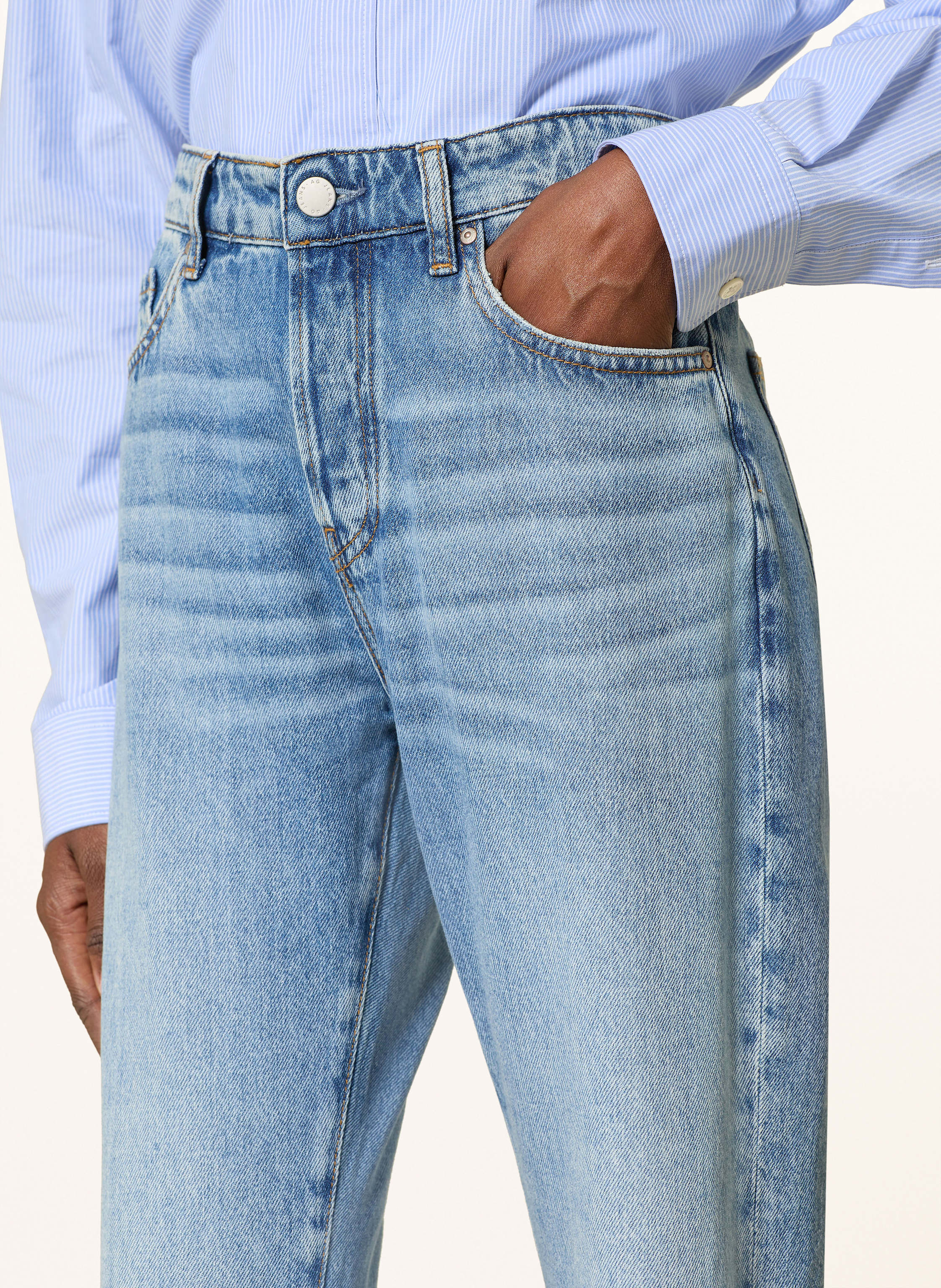 Thumbnail - Ag Jeans Straight Jeans American blau
