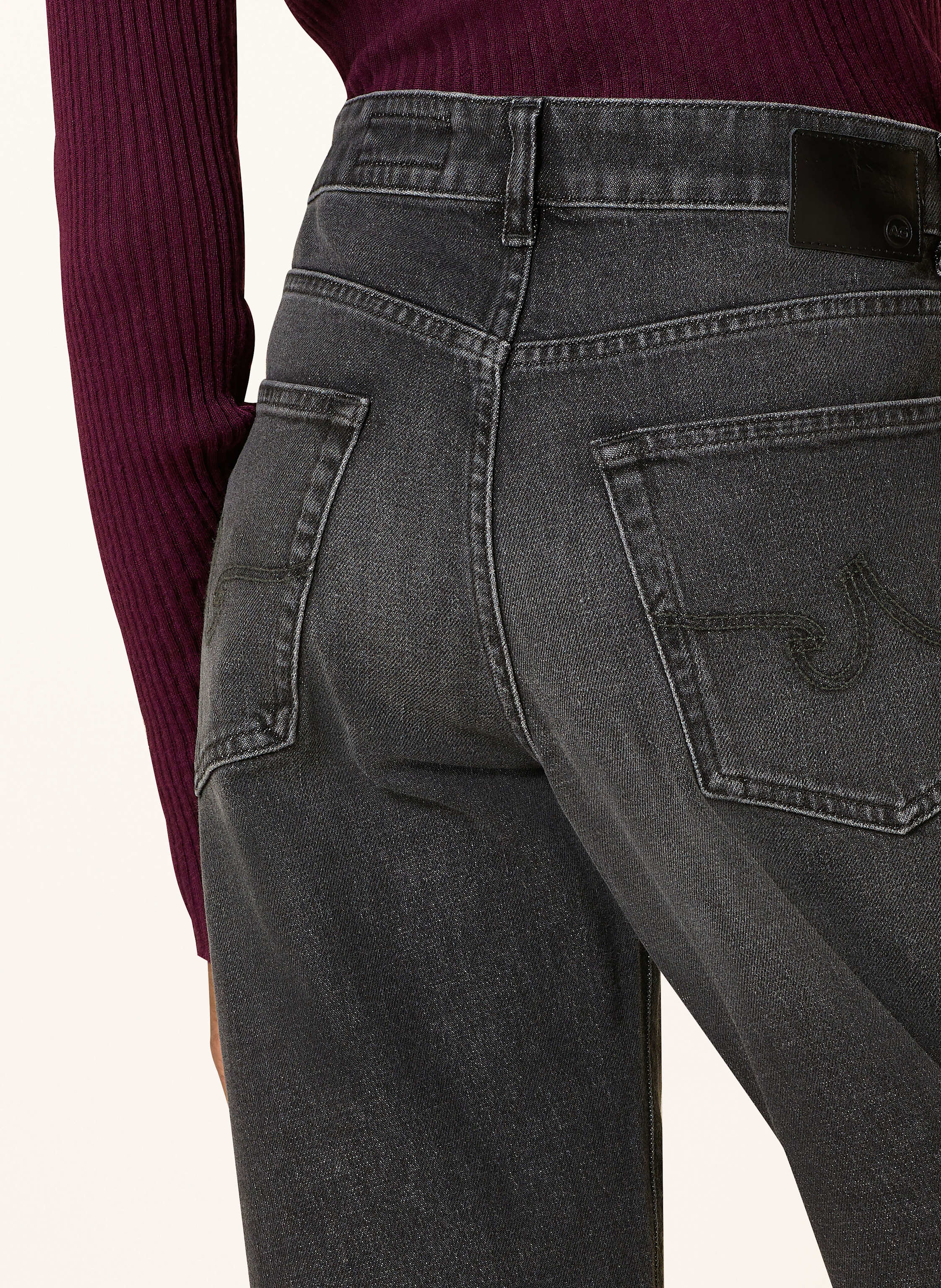 Thumbnail - Ag Jeans Boyfriend Jeans Rotterdam schwarz