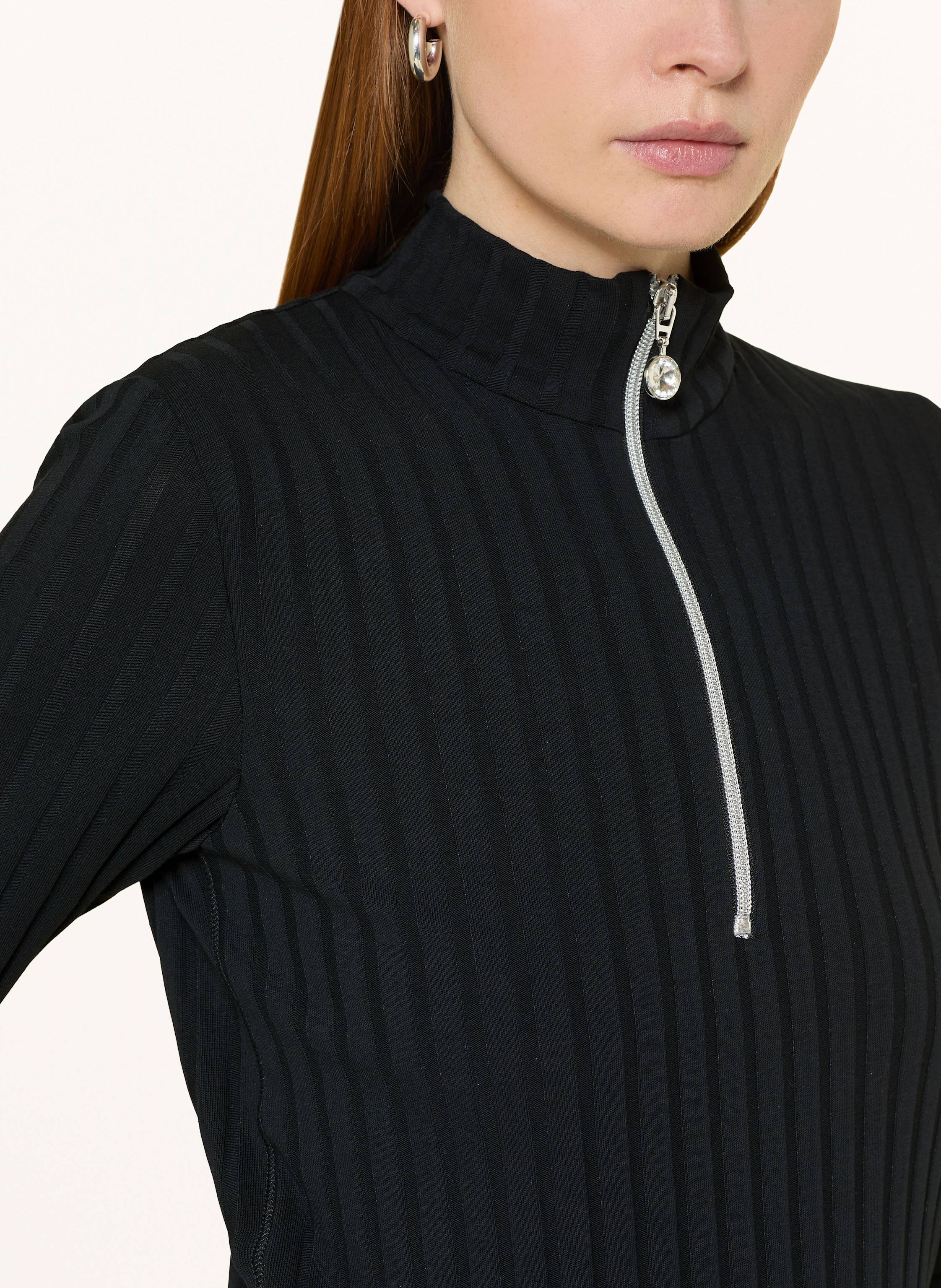 Thumbnail - Lilienfels Jersey-Troyer schwarz