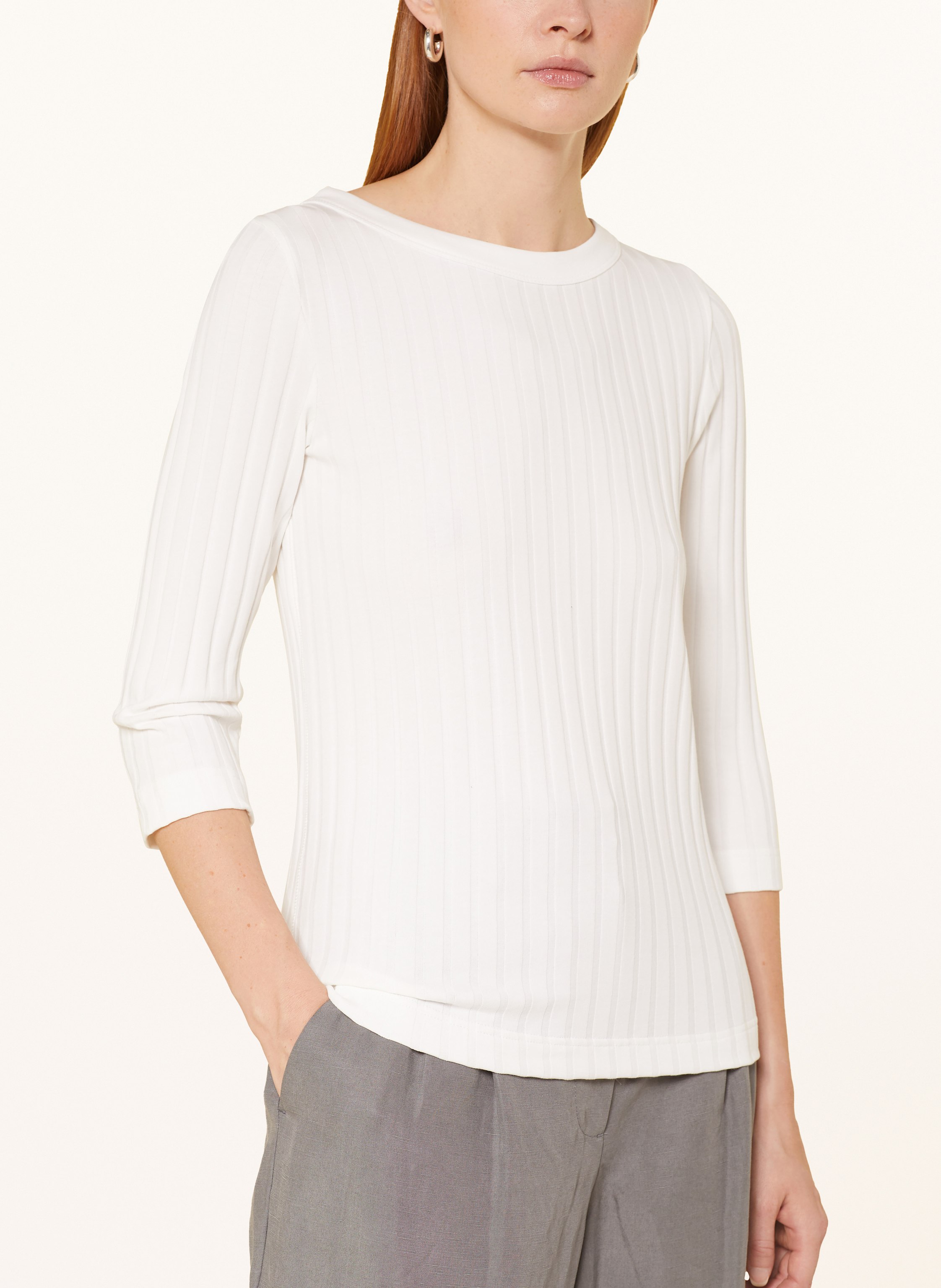 Thumbnail - Lilienfels Shirt Mit 3/4-Arm weiss