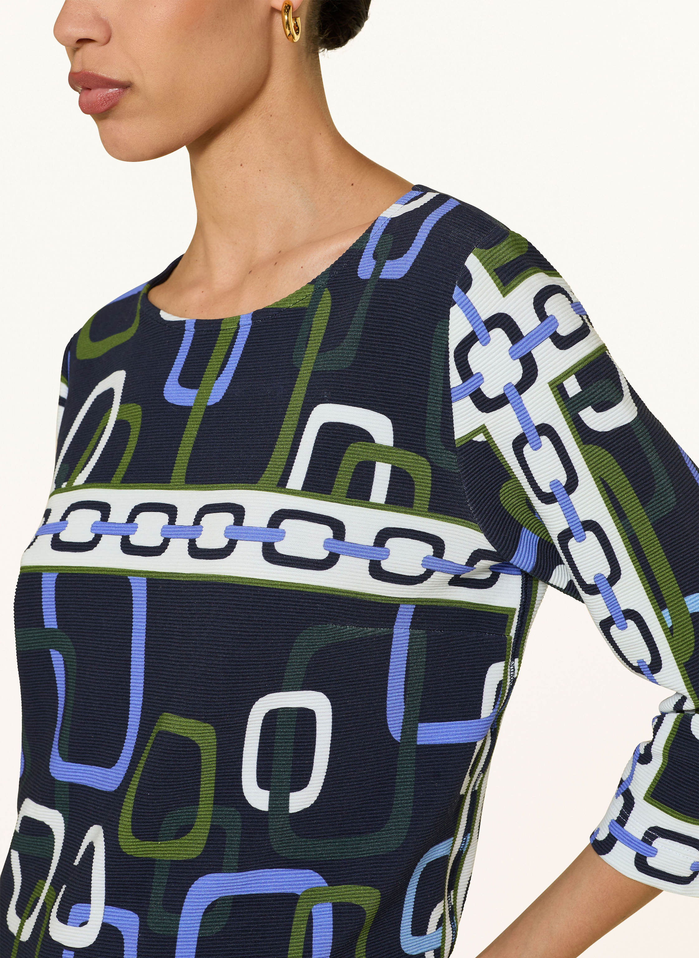 Thumbnail - Lilienfels Shirt Mit 3/4-Arm blau