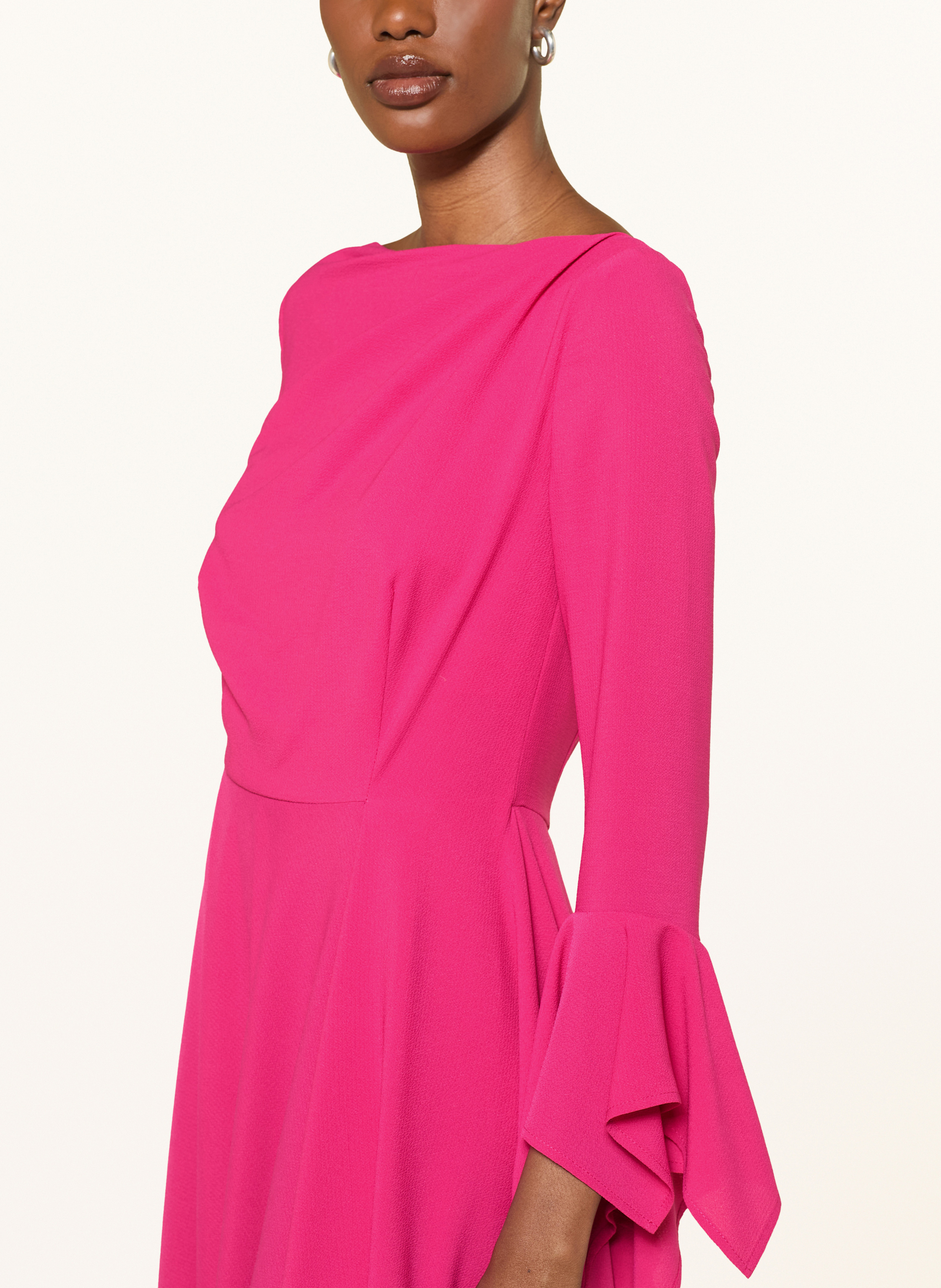 Thumbnail - Talbot Runhof Cocktailkleid Mit Volants pink