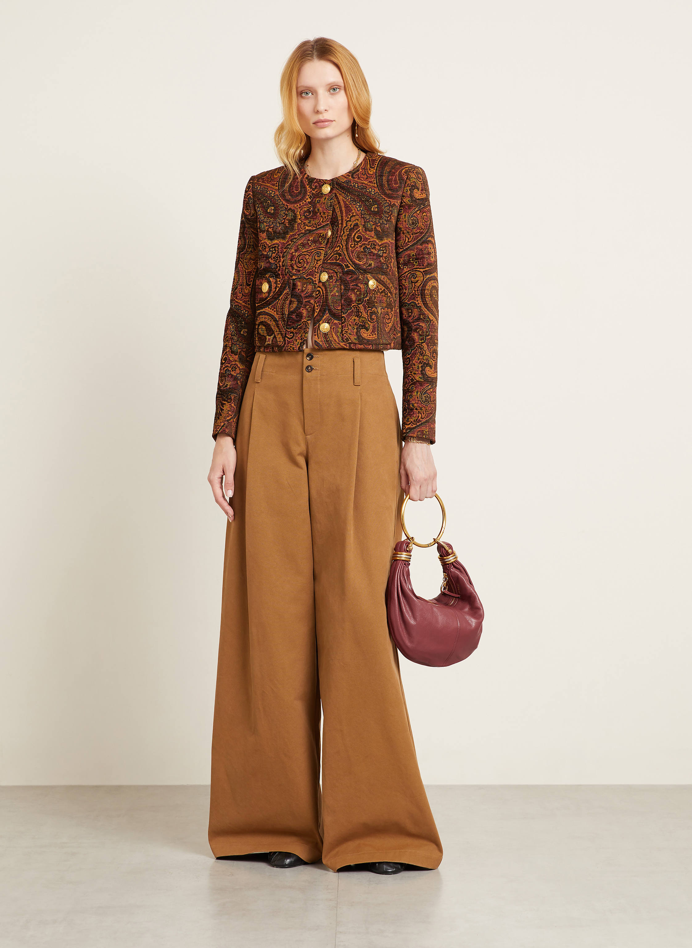 Thumbnail - Chloé Beuteltasche Bracelet rot