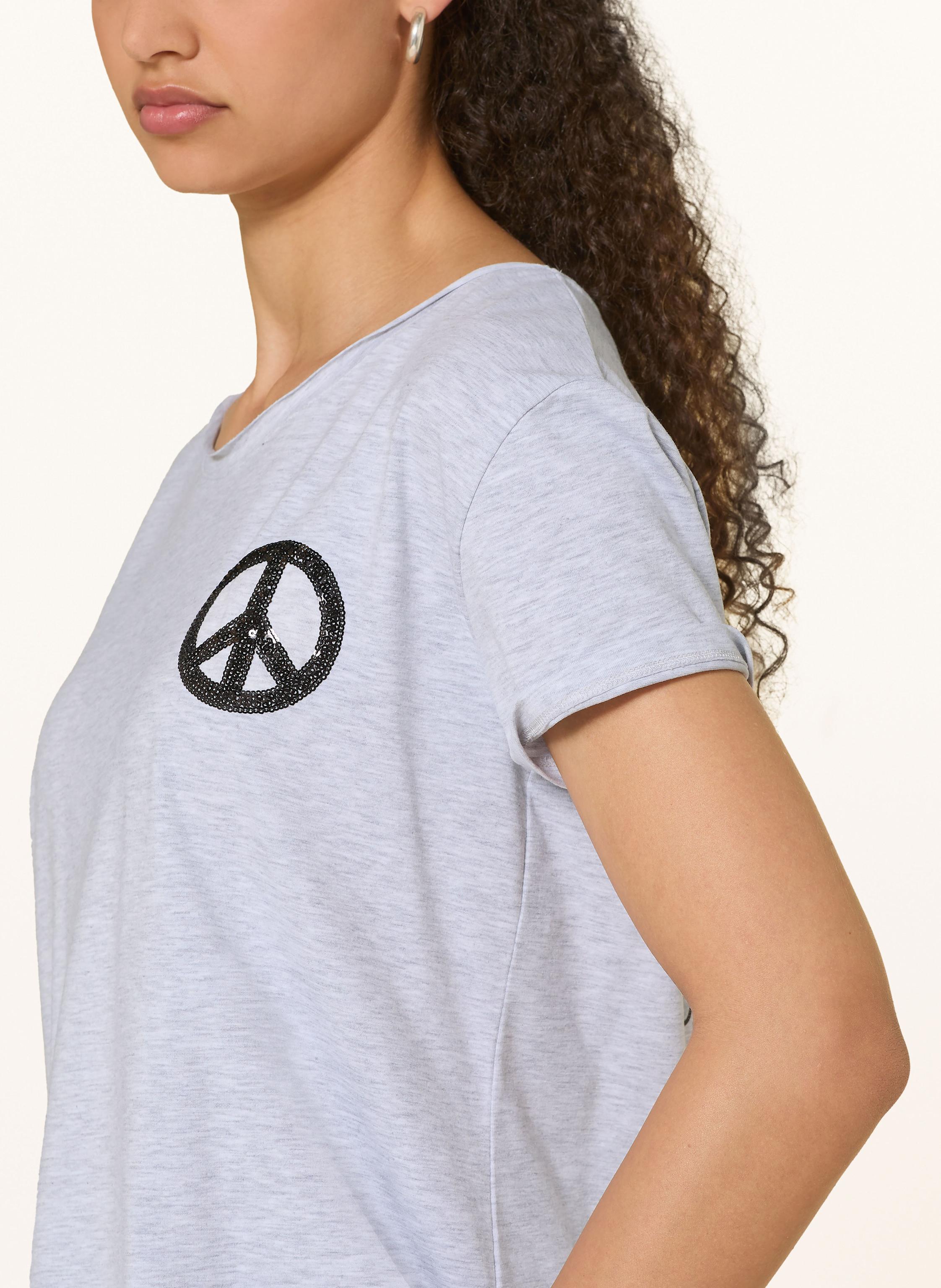 Thumbnail - Miss Goodlife T-Shirt Mit Pailletten grau