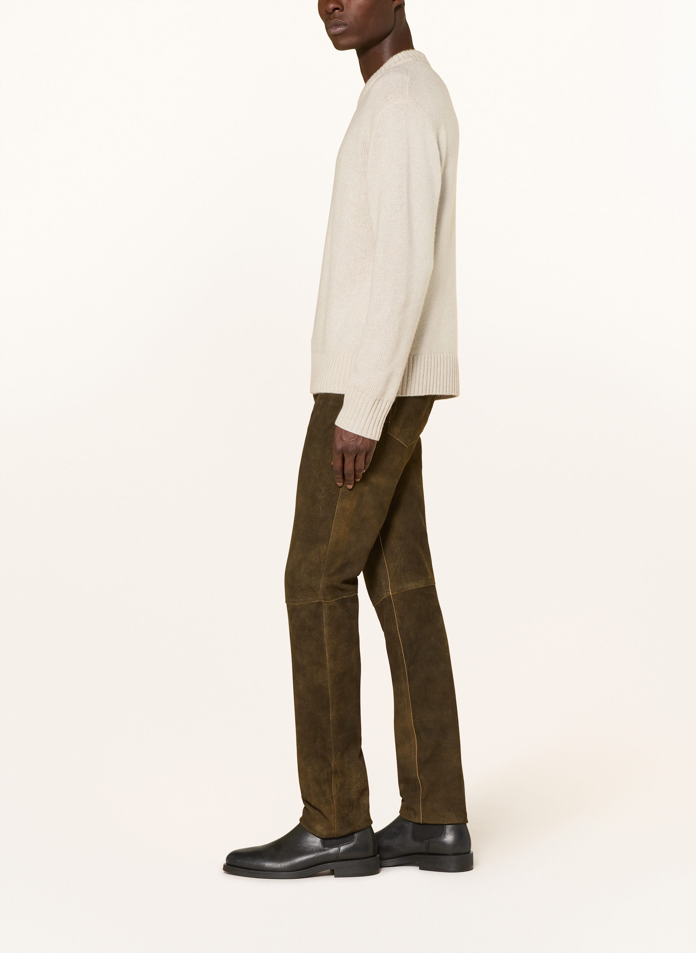 Thumbnail - Meindl Lederhose Romeo Regular Fit braun