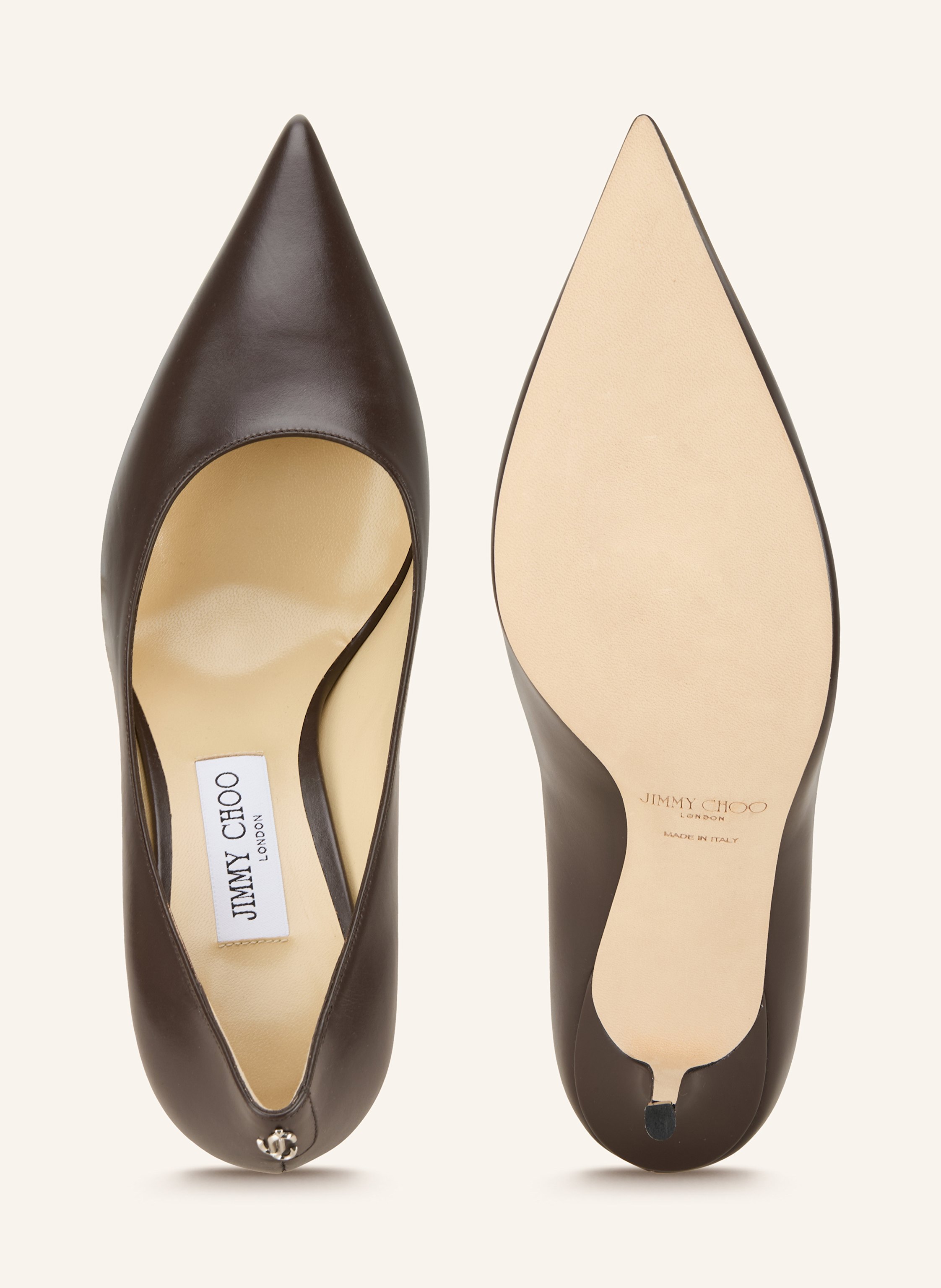Thumbnail - Jimmy Choo Pumps Love 85 braun