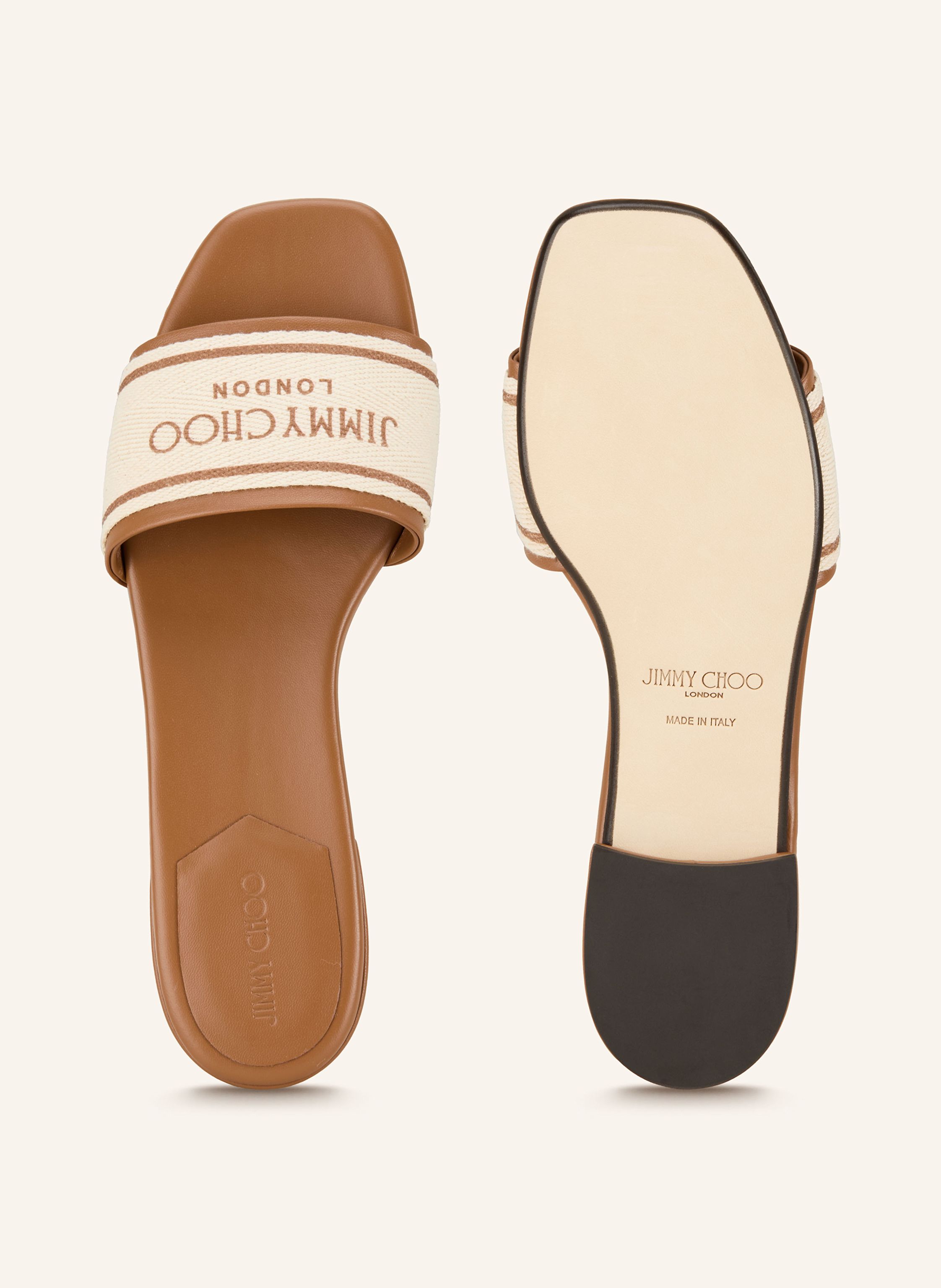 Thumbnail - Jimmy Choo Pantoletten Joa braun