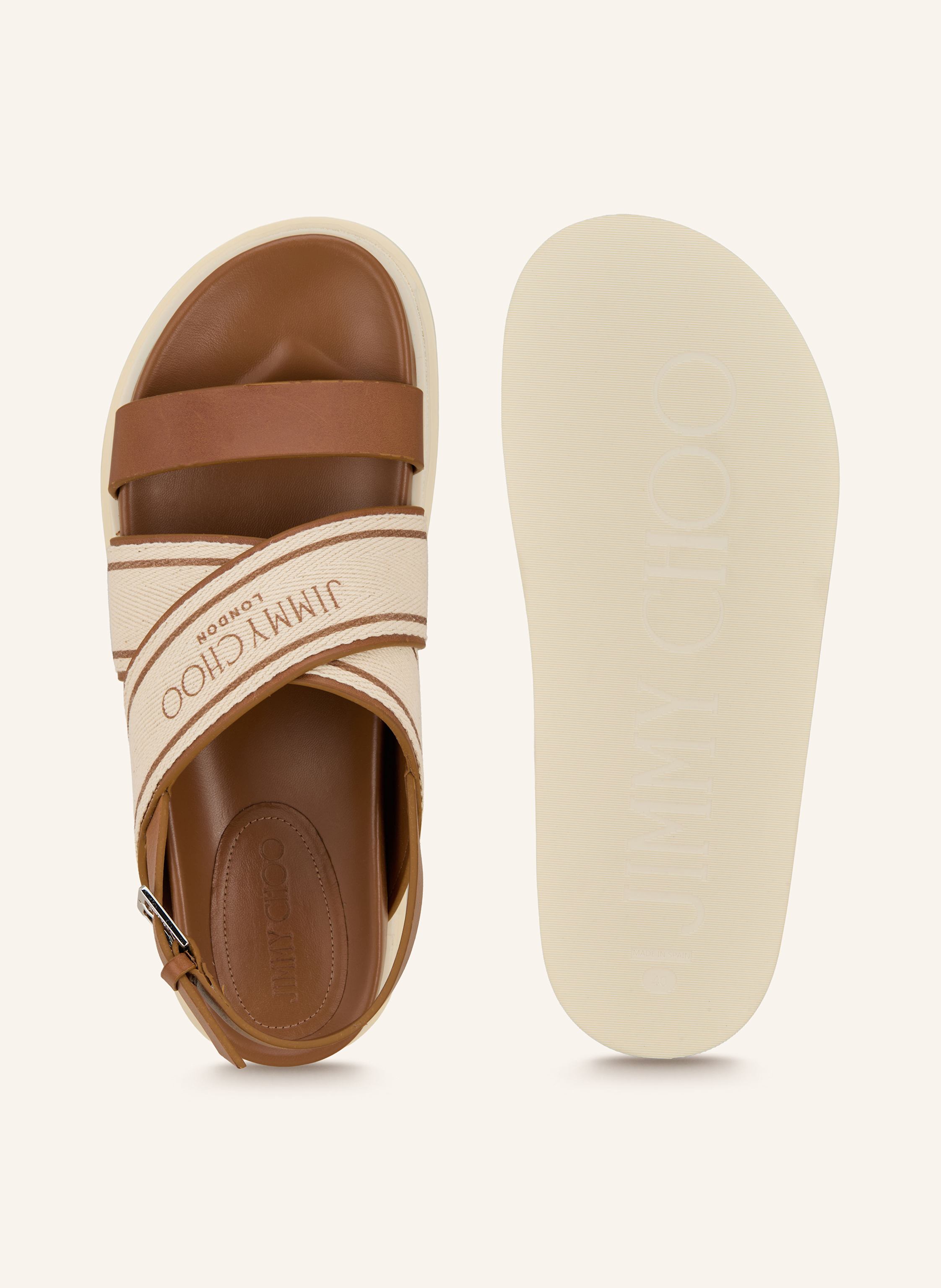 Thumbnail - Jimmy Choo Sandalen Joa braun