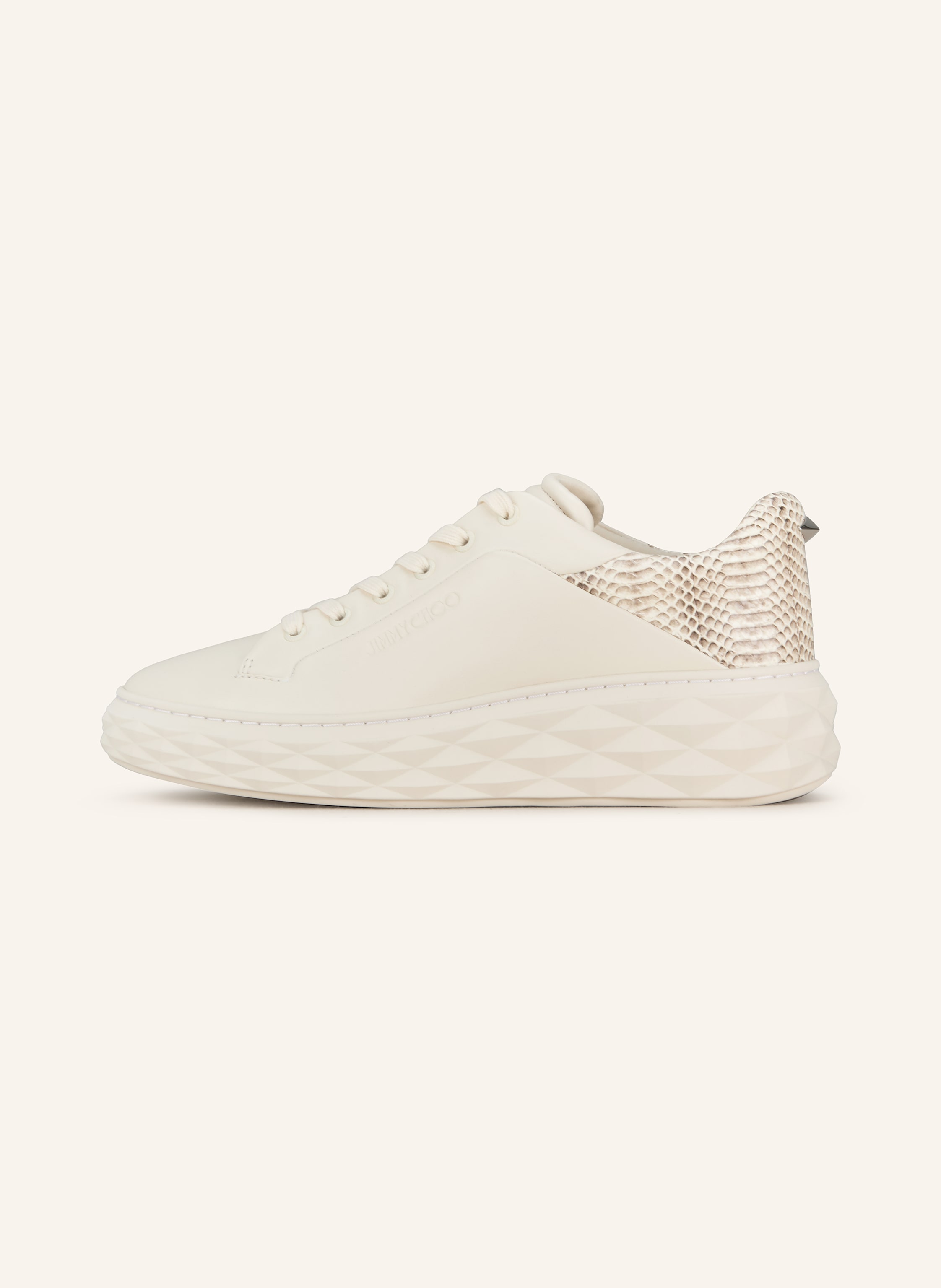 Thumbnail - Jimmy Choo Sneaker Diamond Maxi weiss