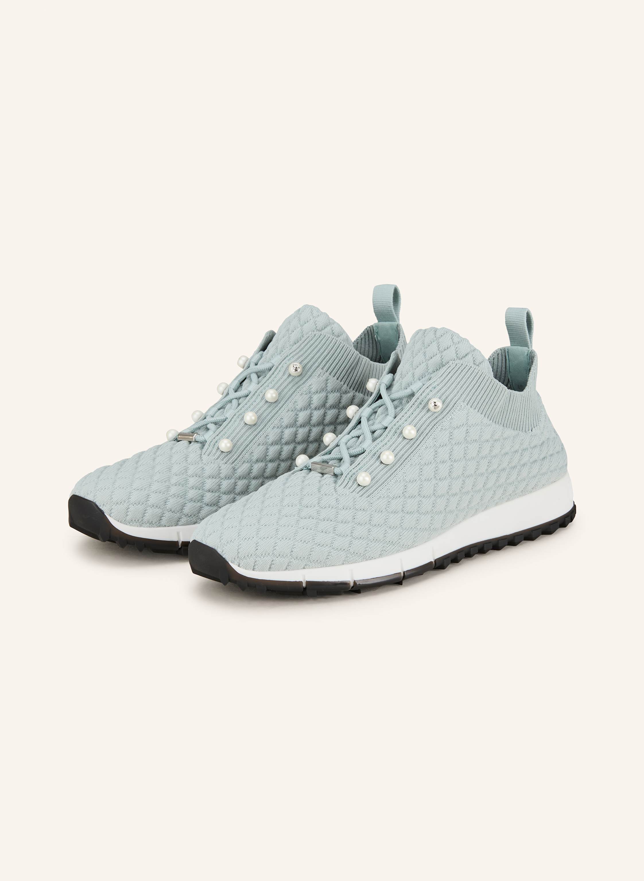 Jimmy Choo Jimmy Choo Sneaker Veles Mit Schmuckperlen gruen in MINT
