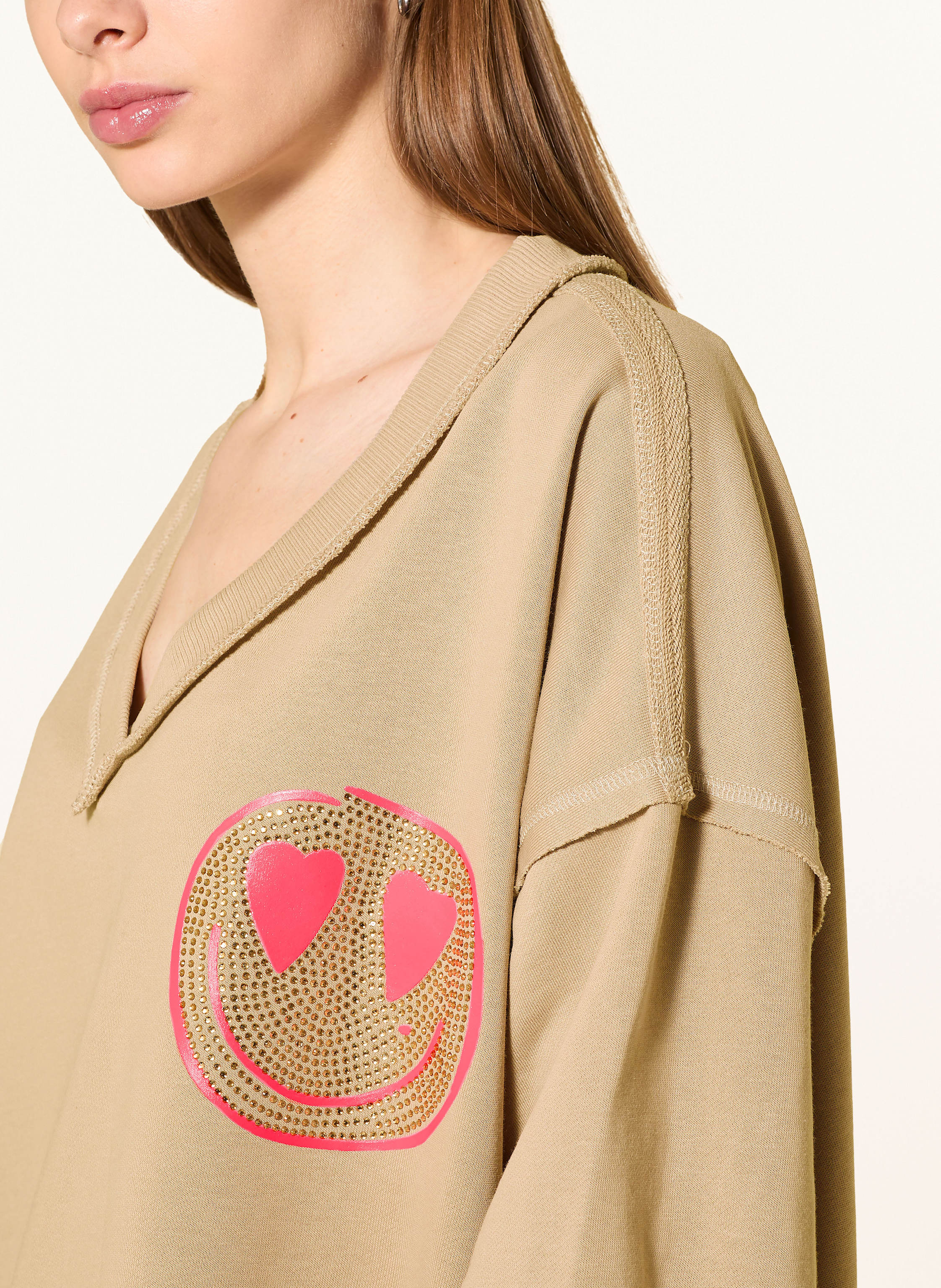 Thumbnail - Miss Goodlife Sweatshirt beige