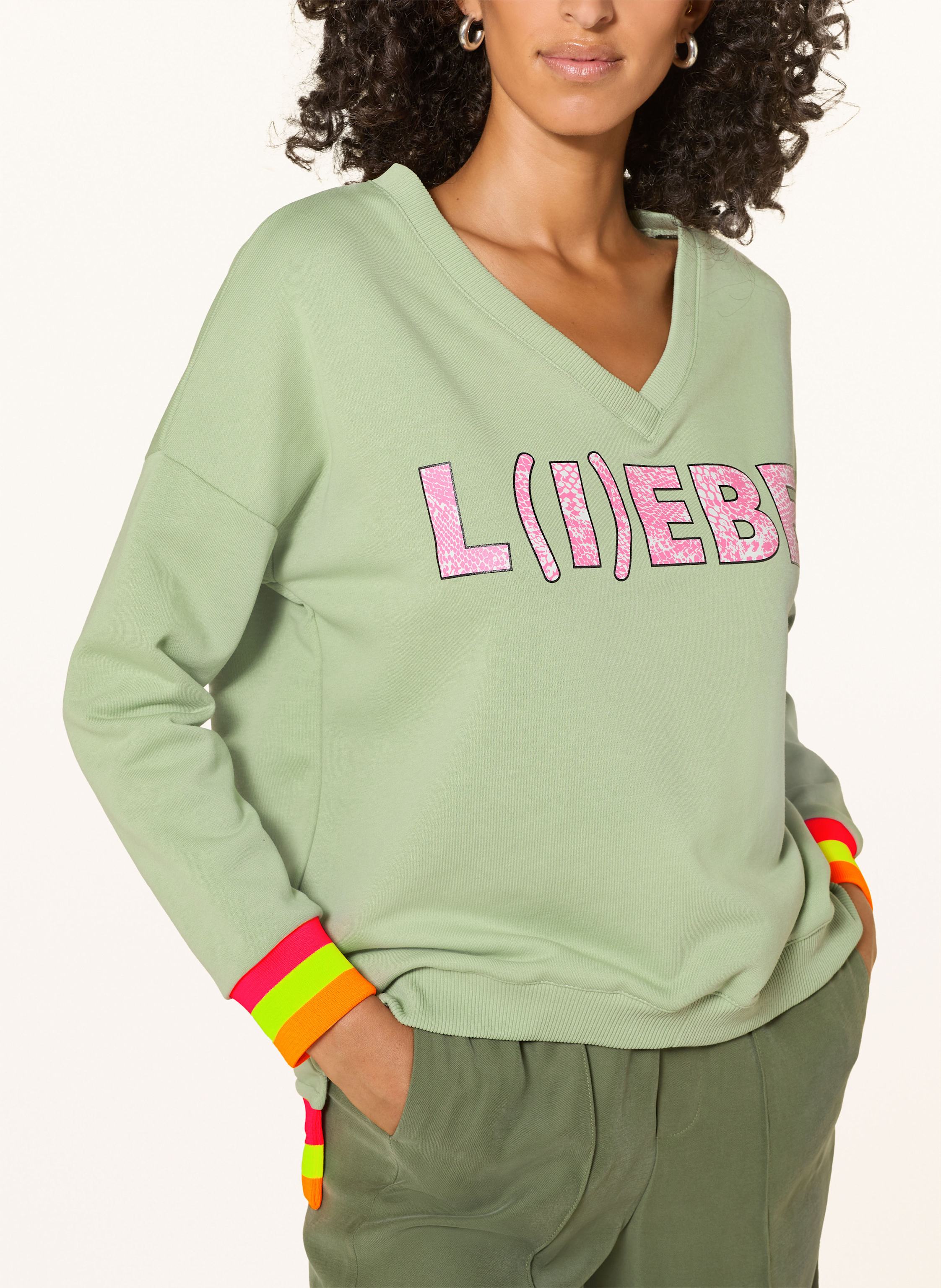 Thumbnail - Miss Goodlife Sweatshirt gruen