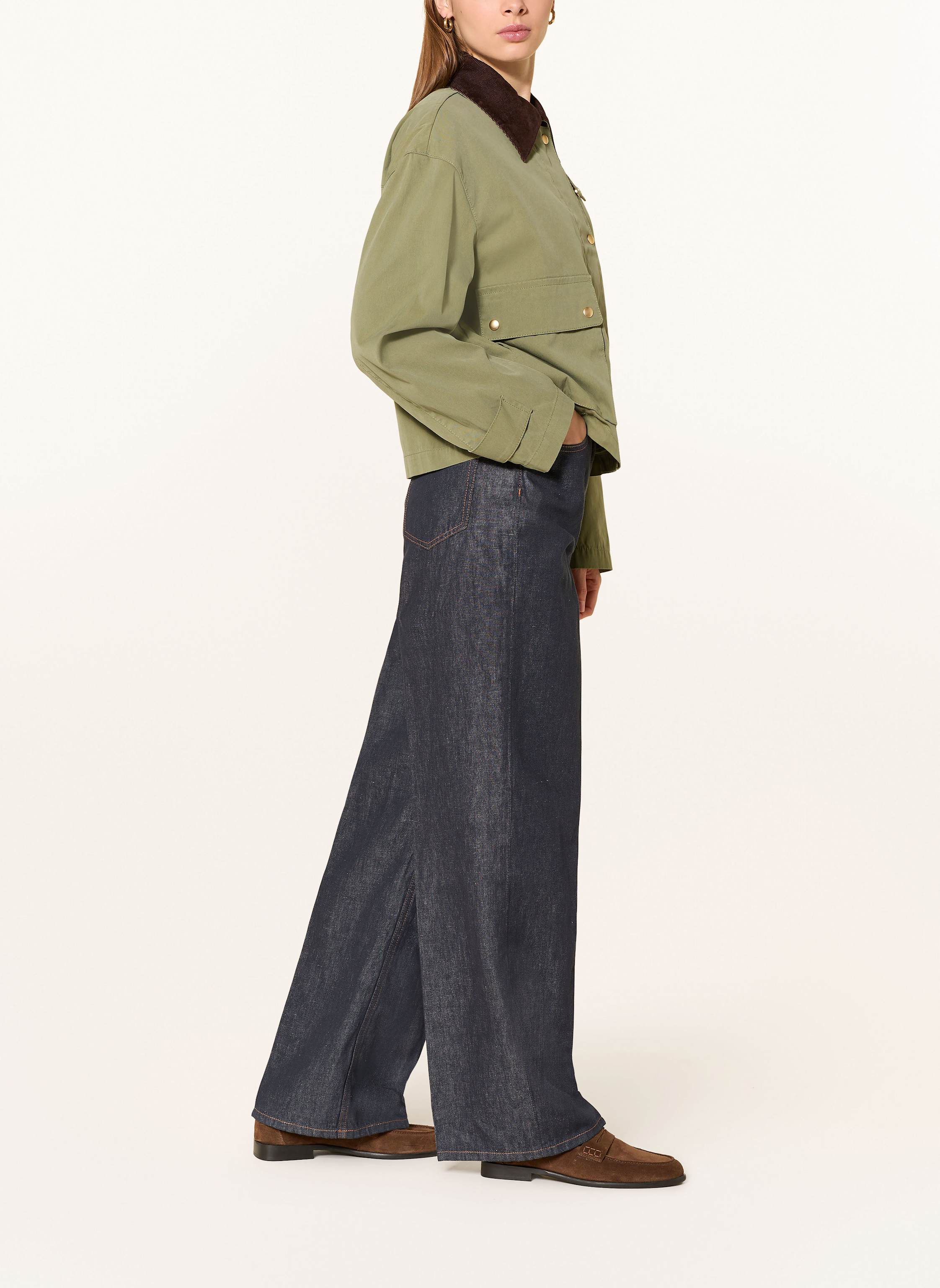 Thumbnail - Marc O'polo Wide Leg Jeans beige