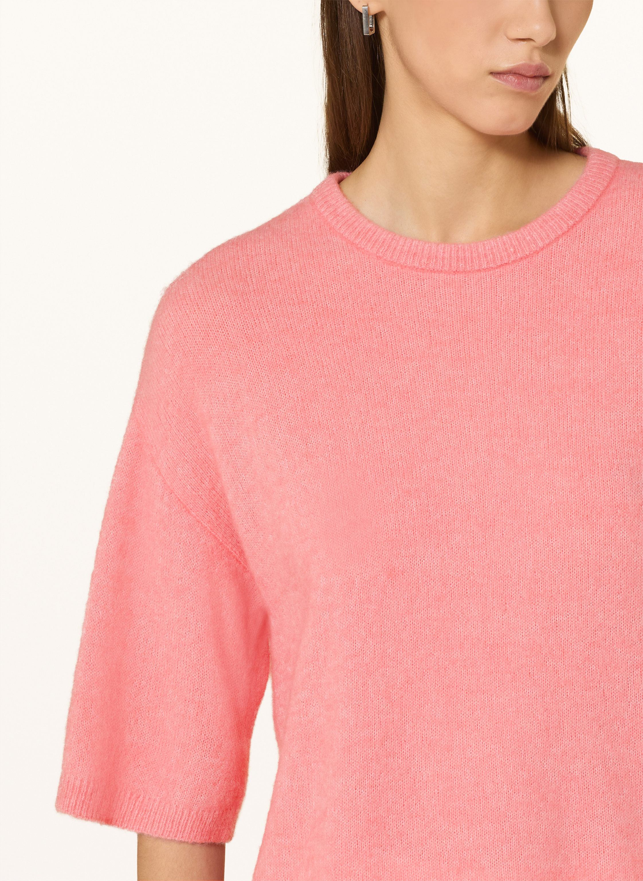 Thumbnail - Msch Copenhagen Strickshirt Mschkellsey Alegria Mit Alpaka rosa