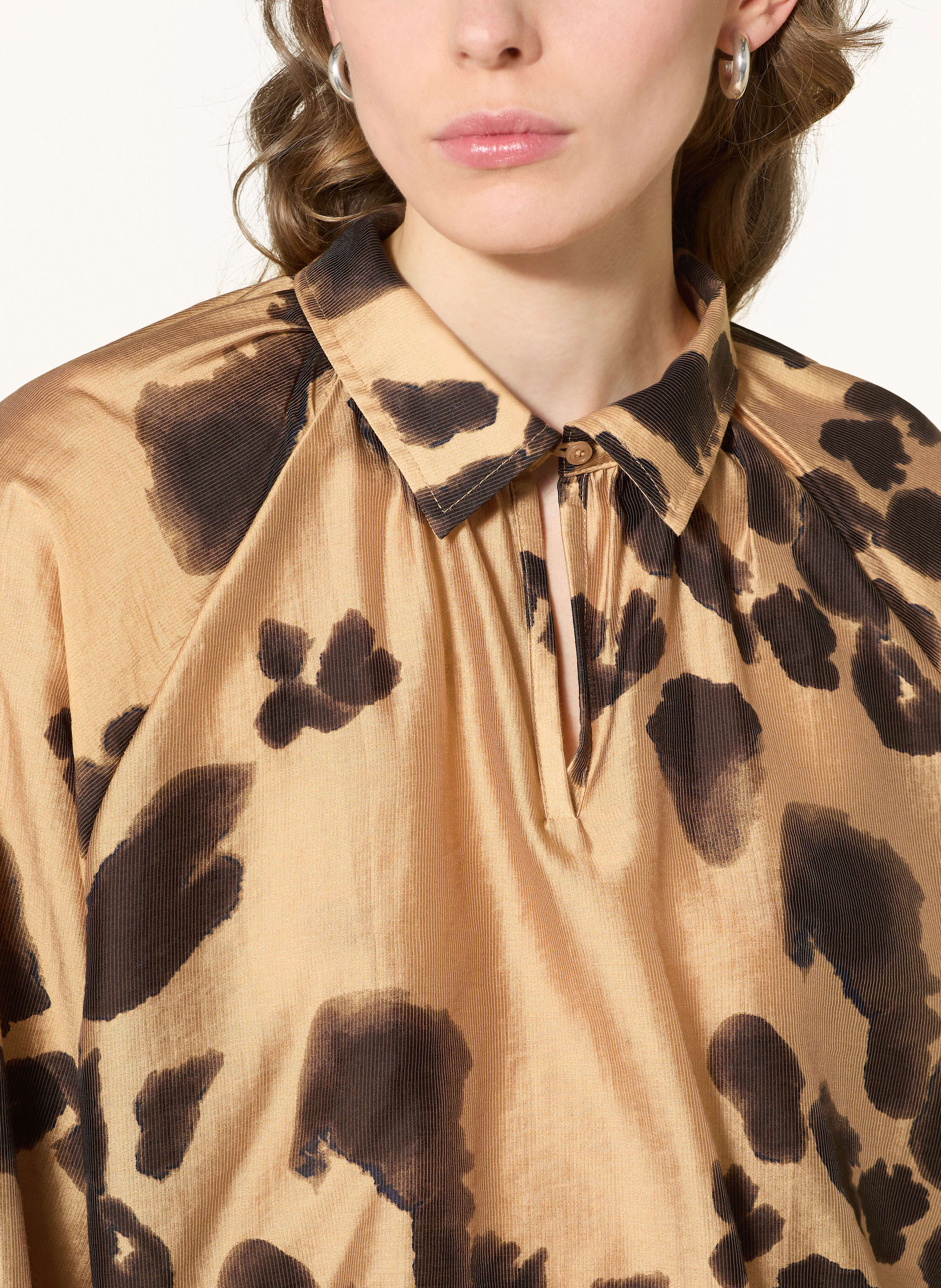 Thumbnail - Msch Copenhagen Bluse Mschnilla Romina braun