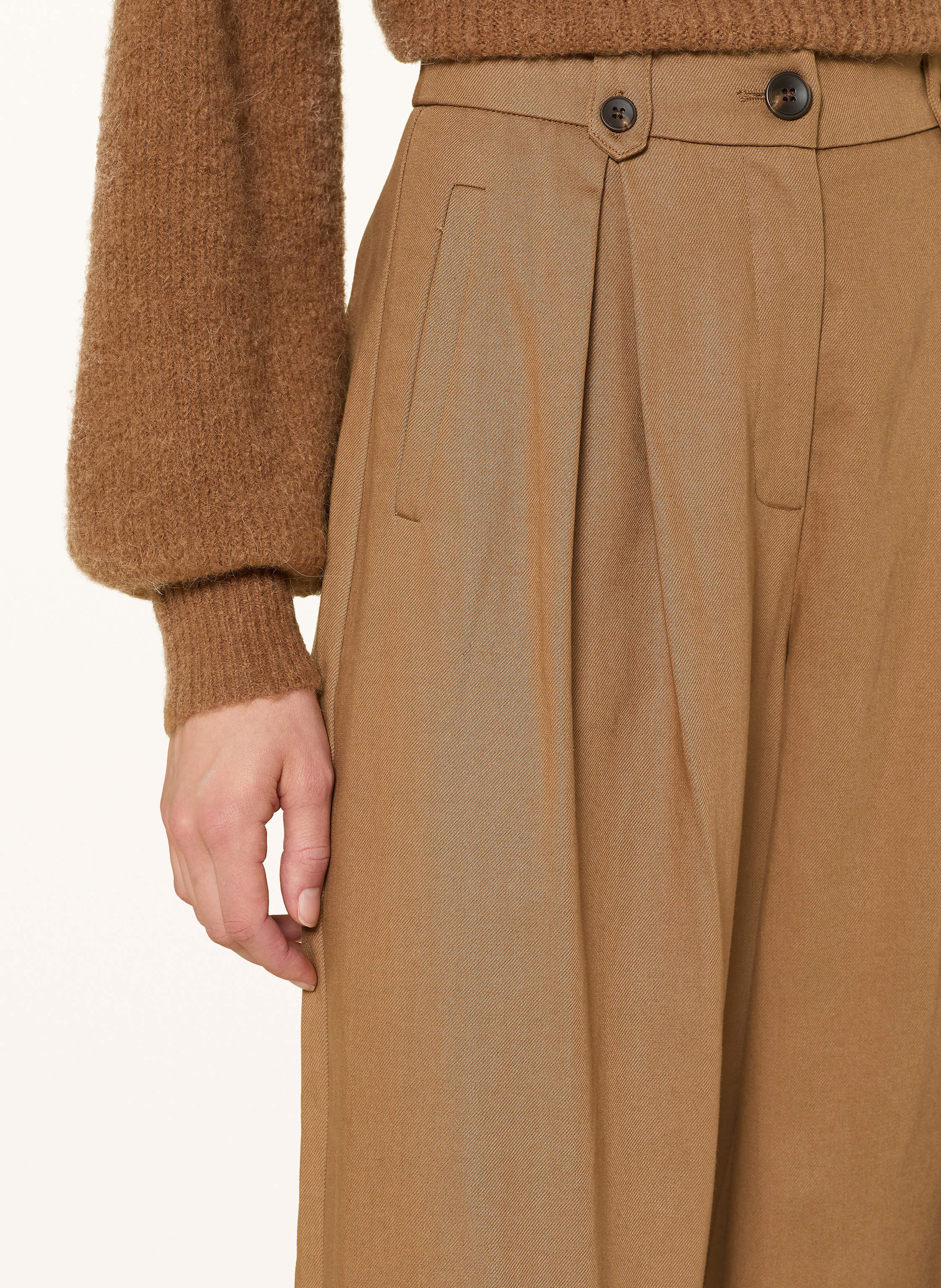 Thumbnail - Msch Copenhagen Marlenehose Mschgweneth braun