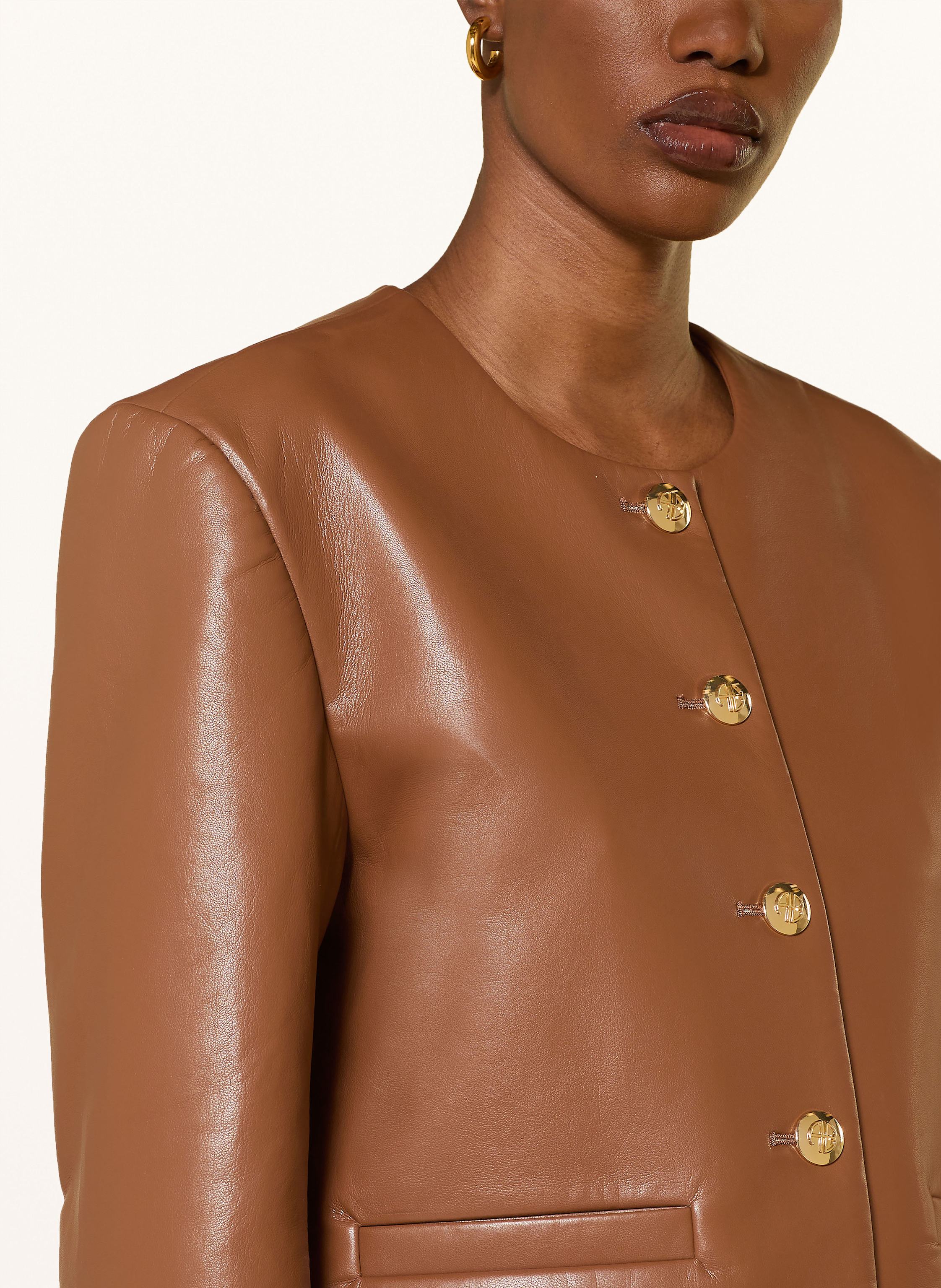 Thumbnail - Anine Bing Jacke Amber braun