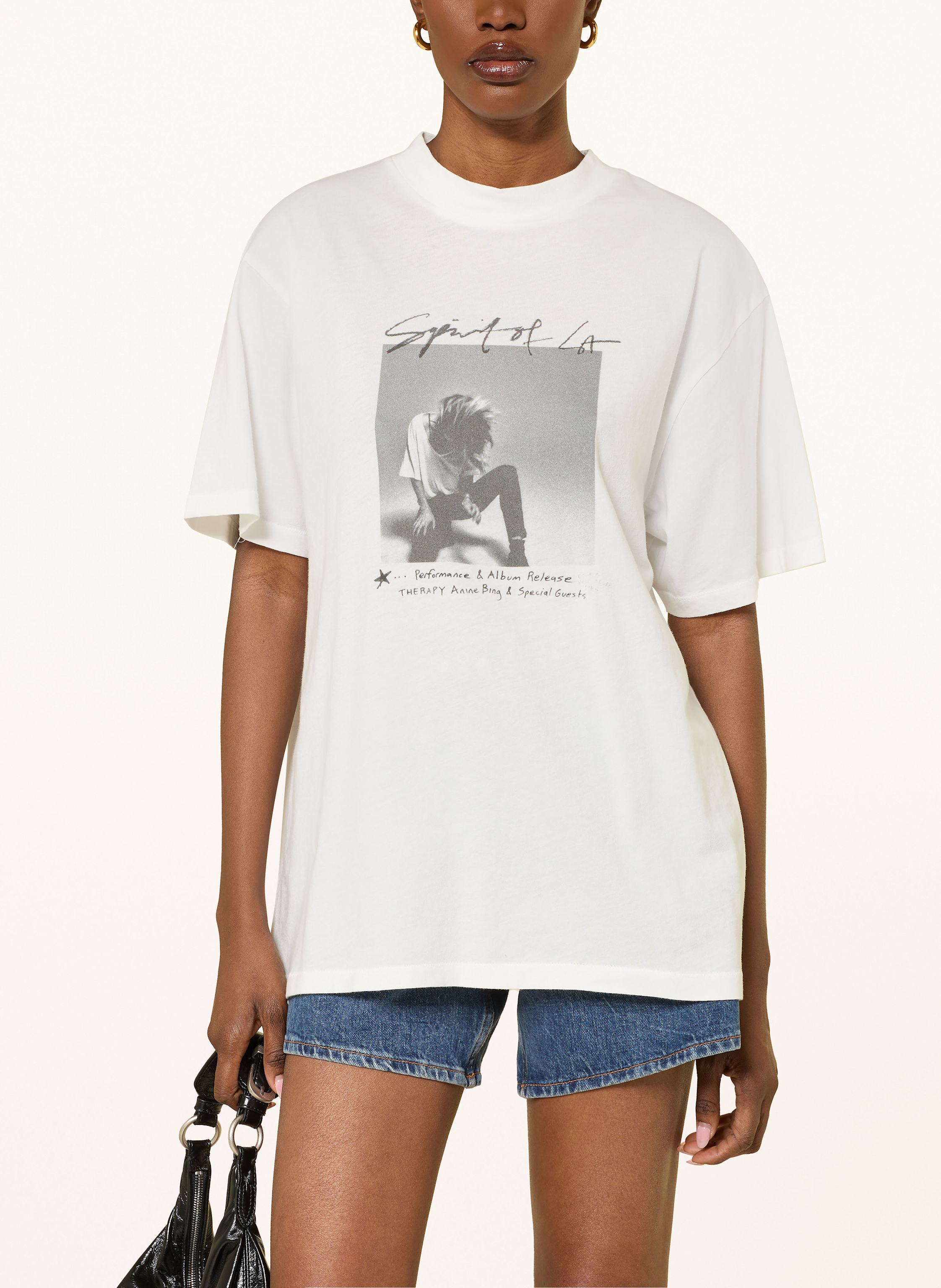 Thumbnail - Anine Bing T-Shirt Ashton weiss