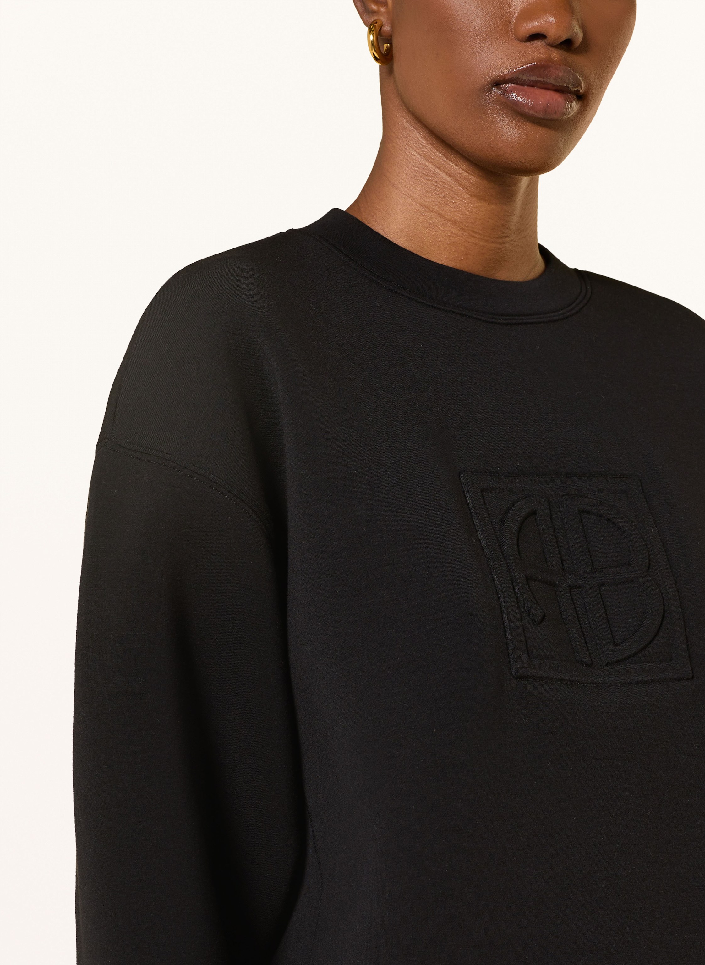 Thumbnail - Anine Bing Sweatshirt Alto schwarz