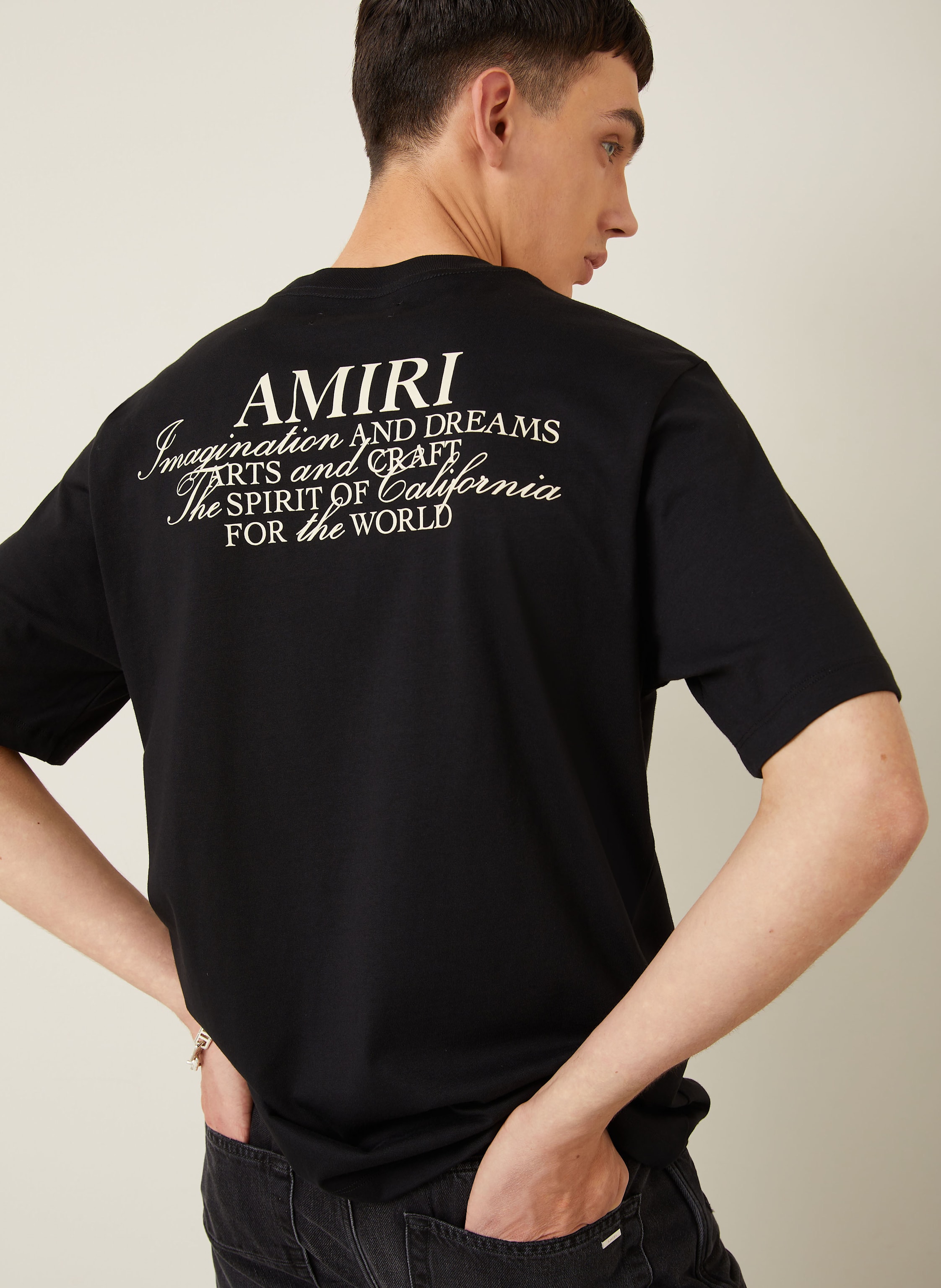 Thumbnail - Amiri T-Shirt Spirit schwarz