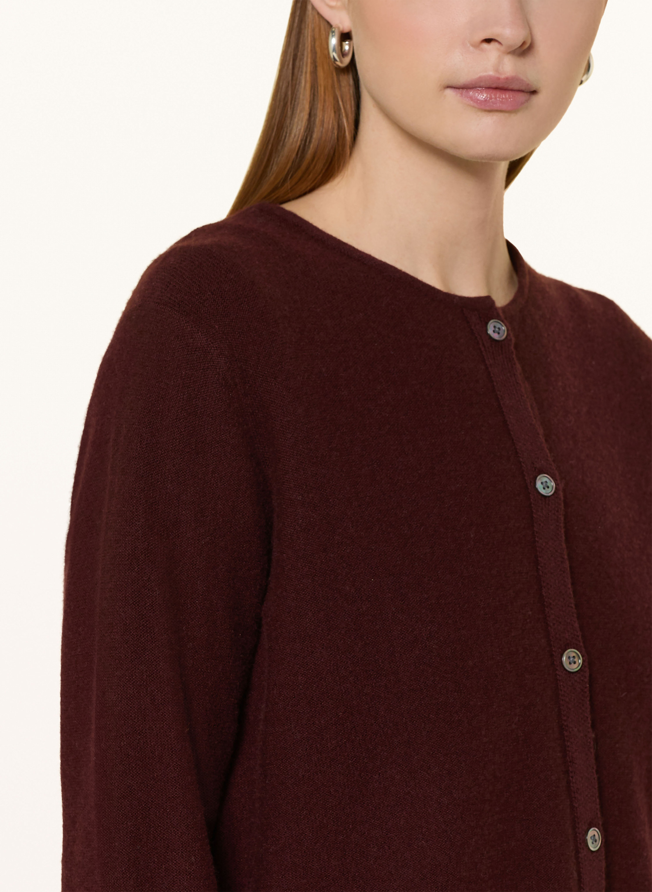 Thumbnail - Lilienfels Cashmere-Strickjacke braun