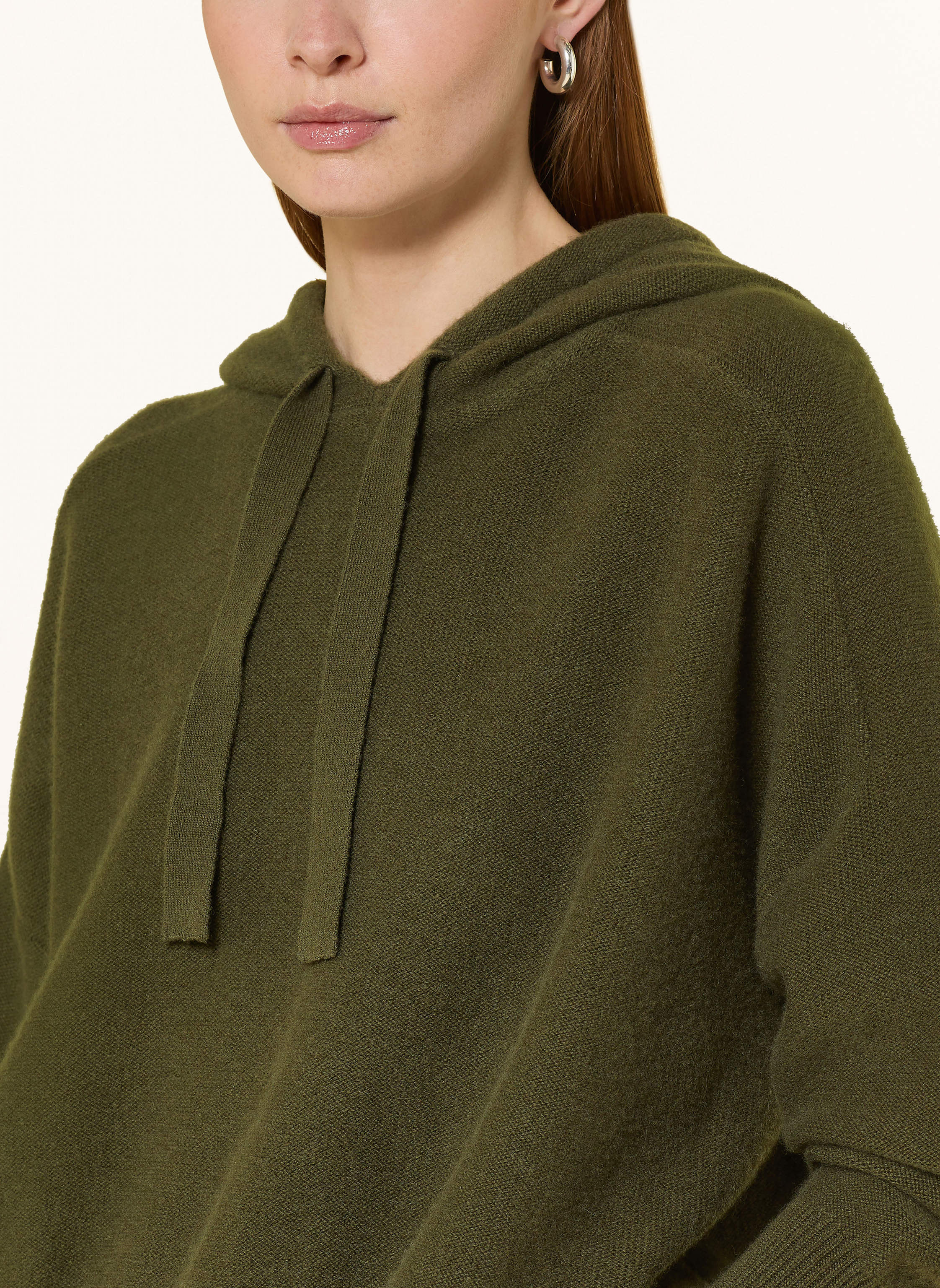 Thumbnail - Lilienfels Strick-Hoodie Aus Cashmere gruen