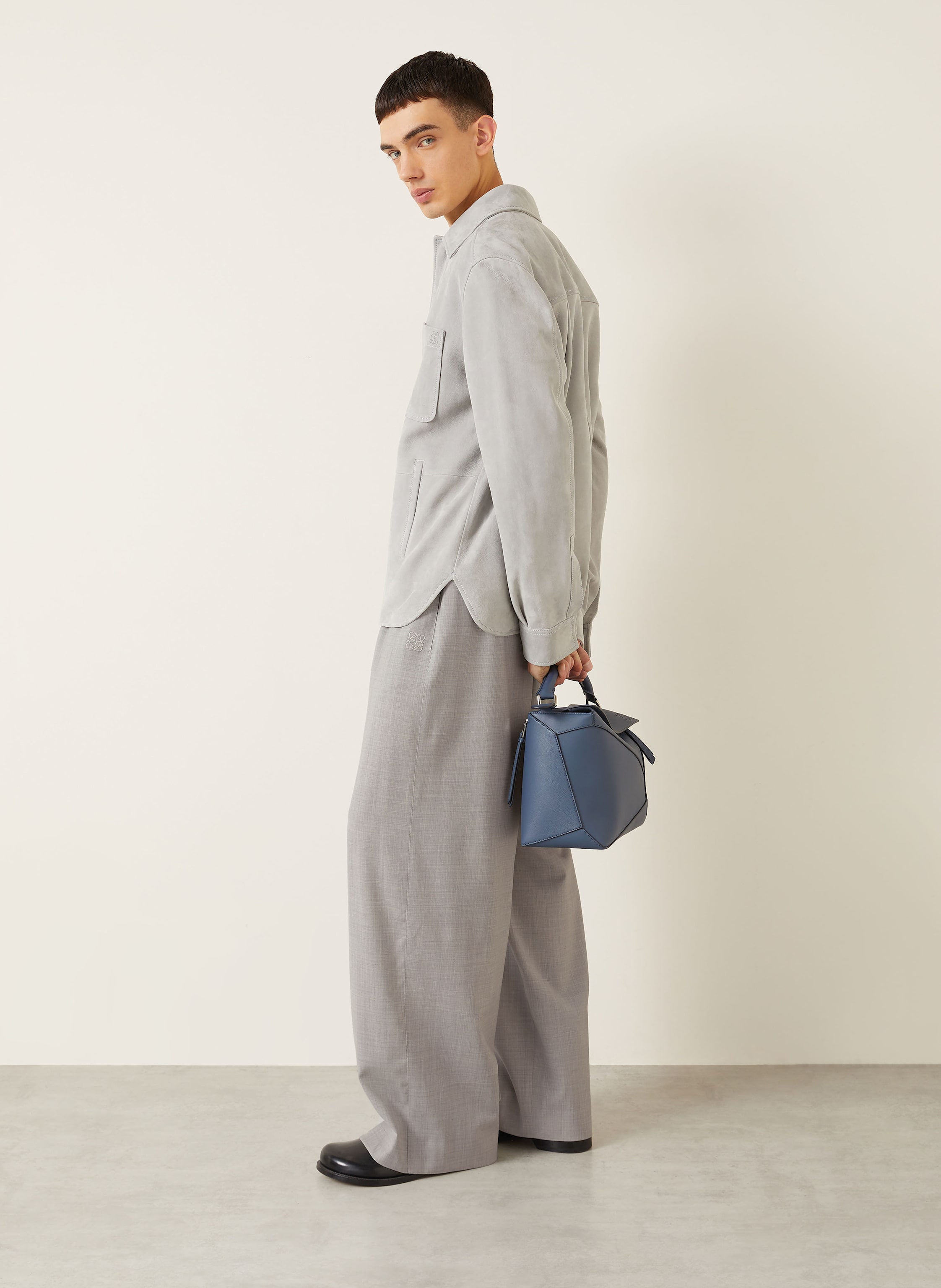 Thumbnail - Loewe Anzughose Regular Fit grau