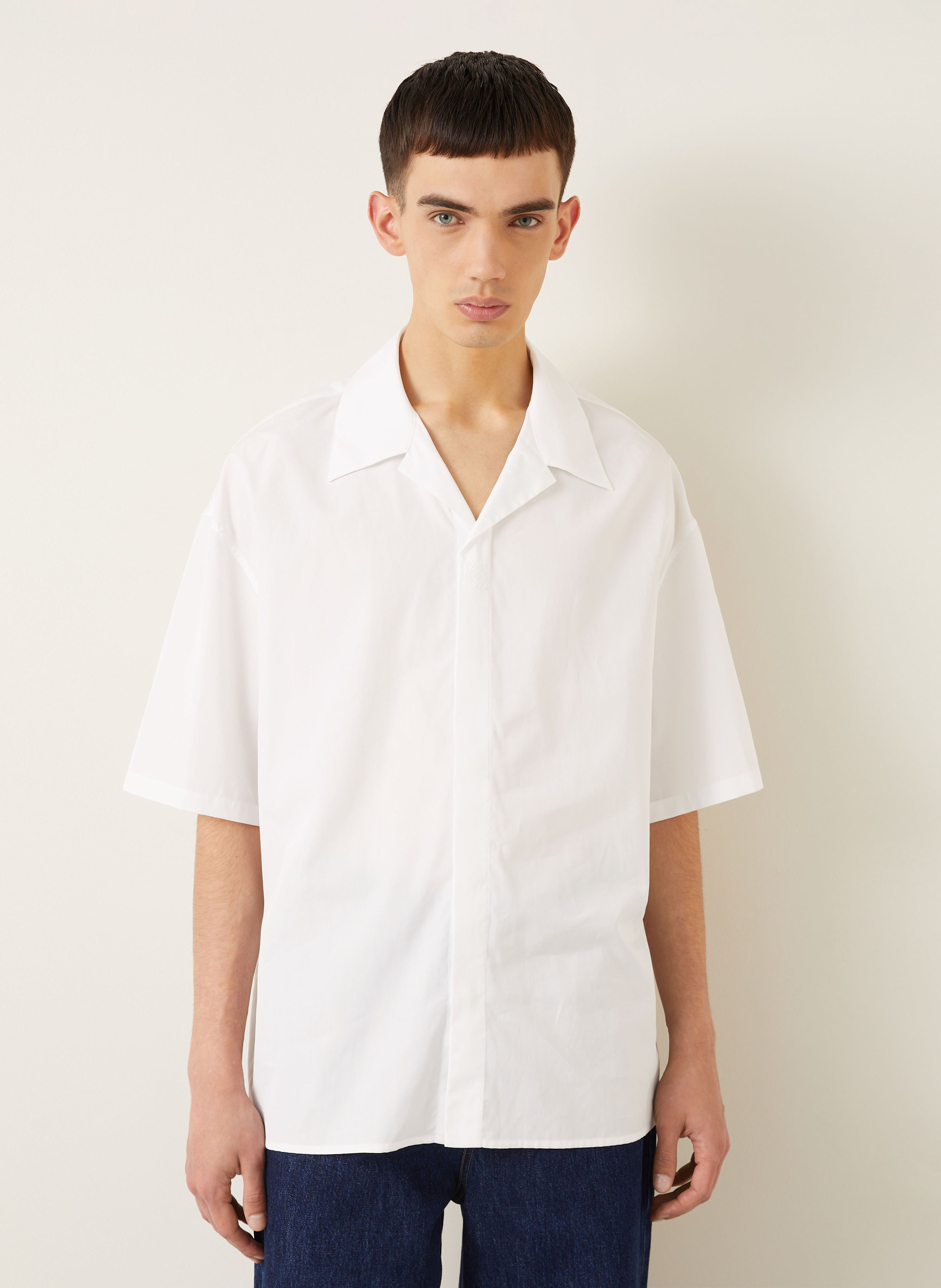 Thumbnail - Loewe Resorthemd Relaxed Fit weiss