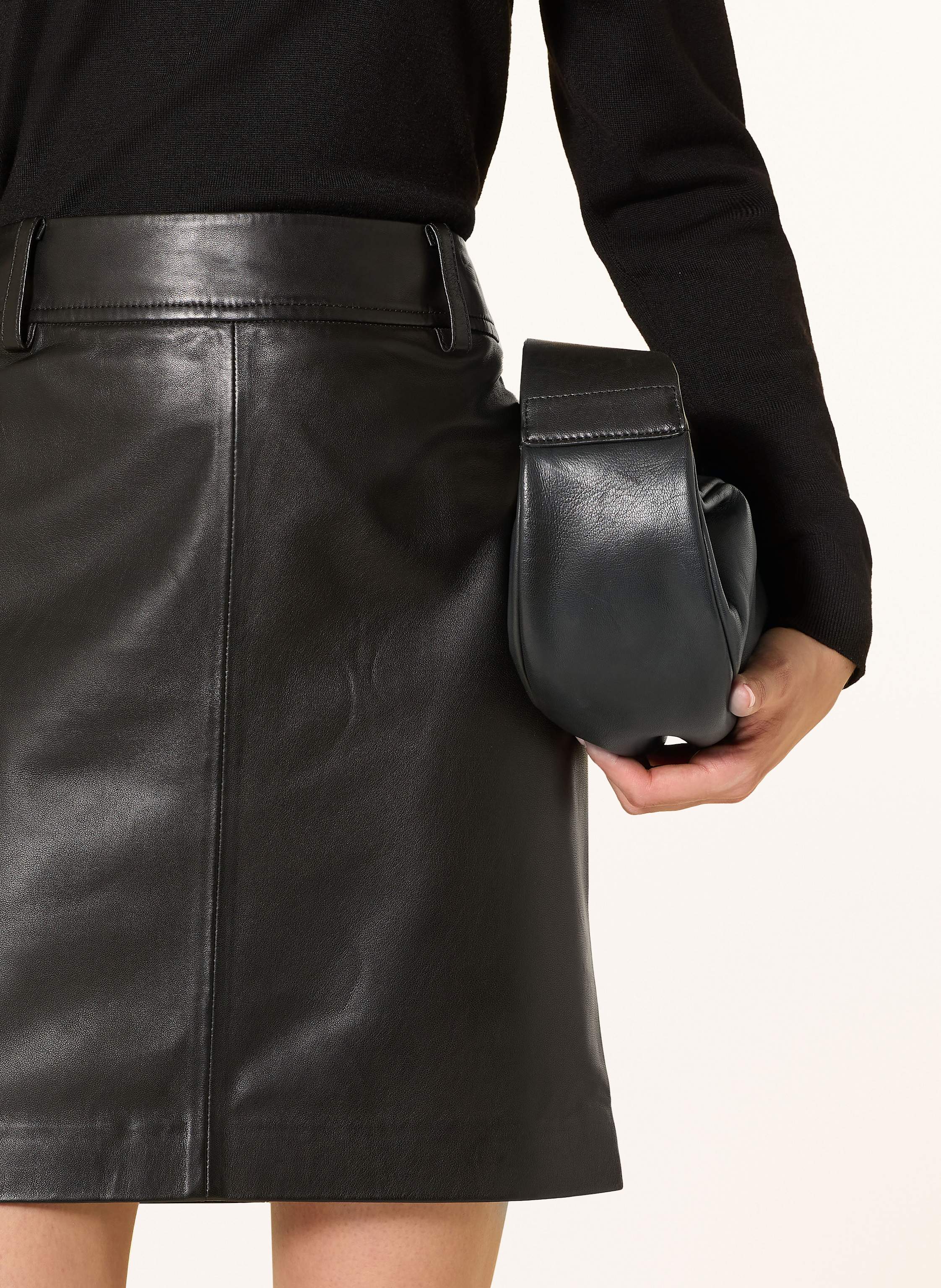 Thumbnail - Marc O'polo Lederrock schwarz