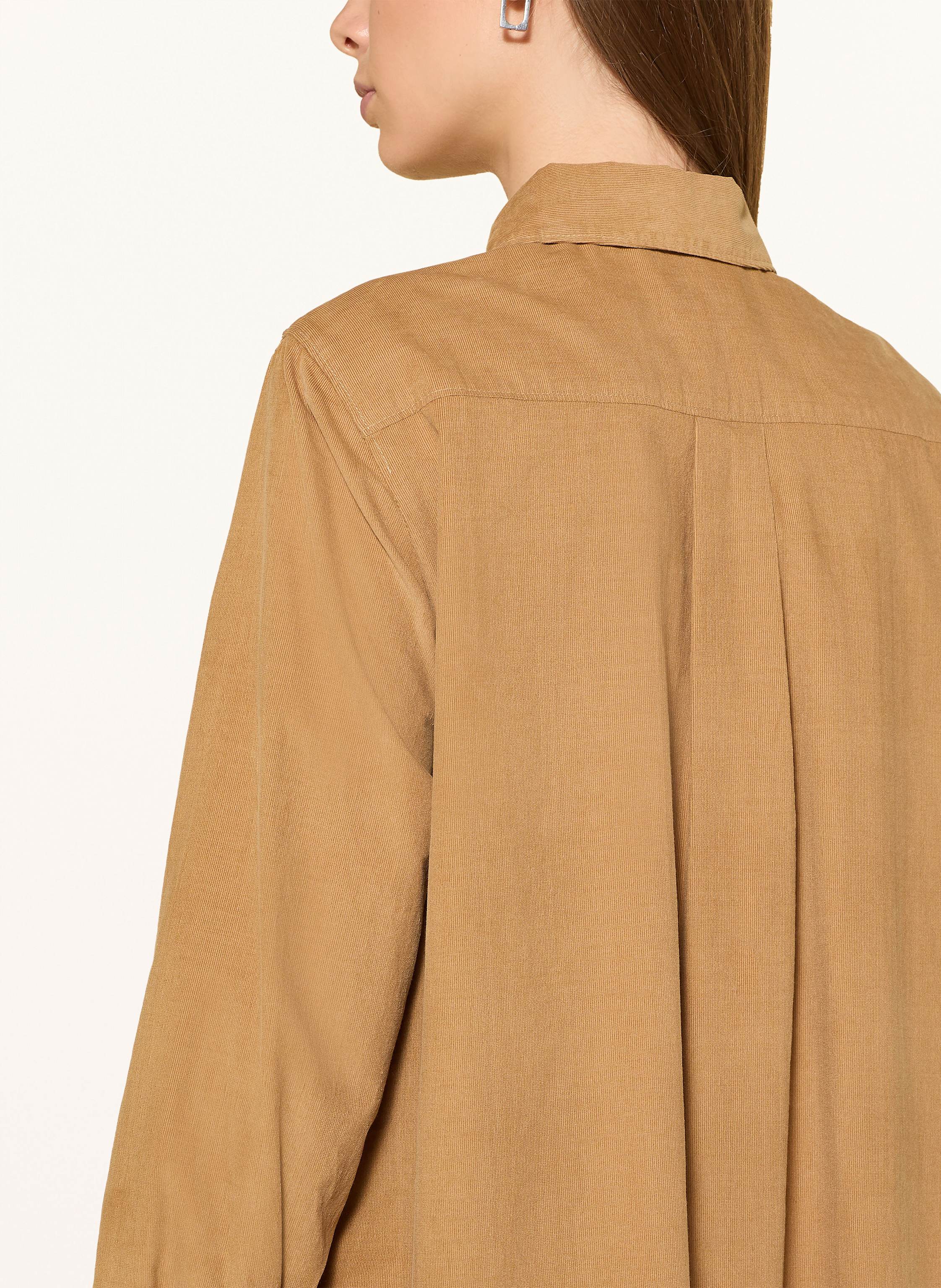 Thumbnail - Marc O'polo Hemdblusenkleid Aus Cord braun