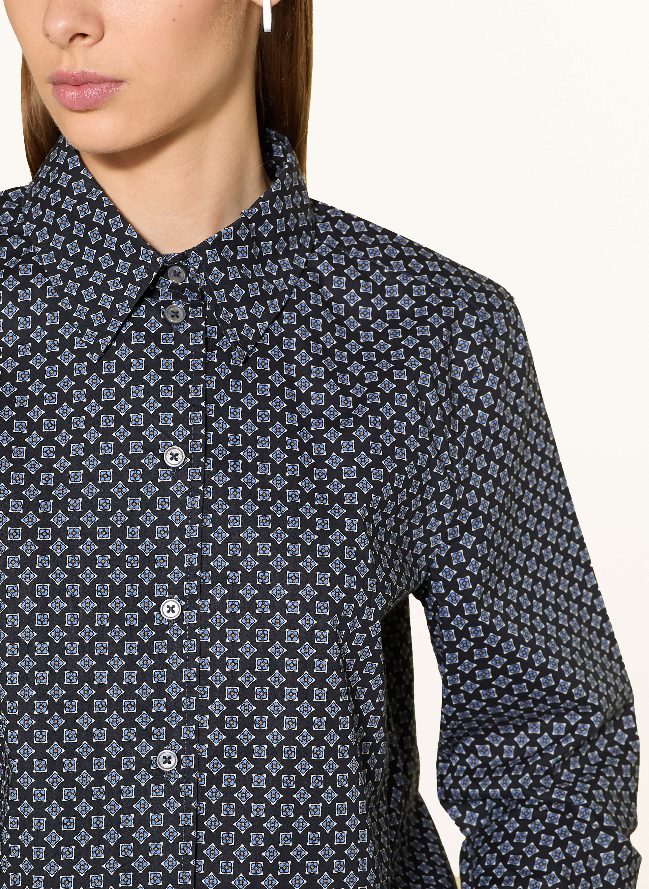 Thumbnail - Marc O'polo Hemdbluse blau