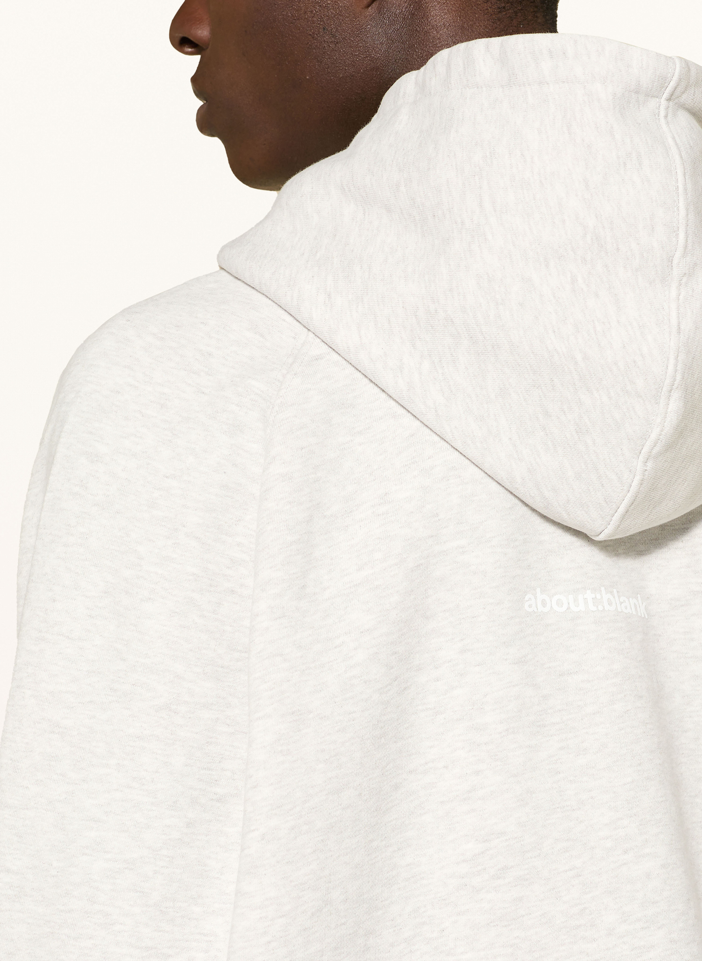 Thumbnail - About:Blank Oversized-Hoodie grau