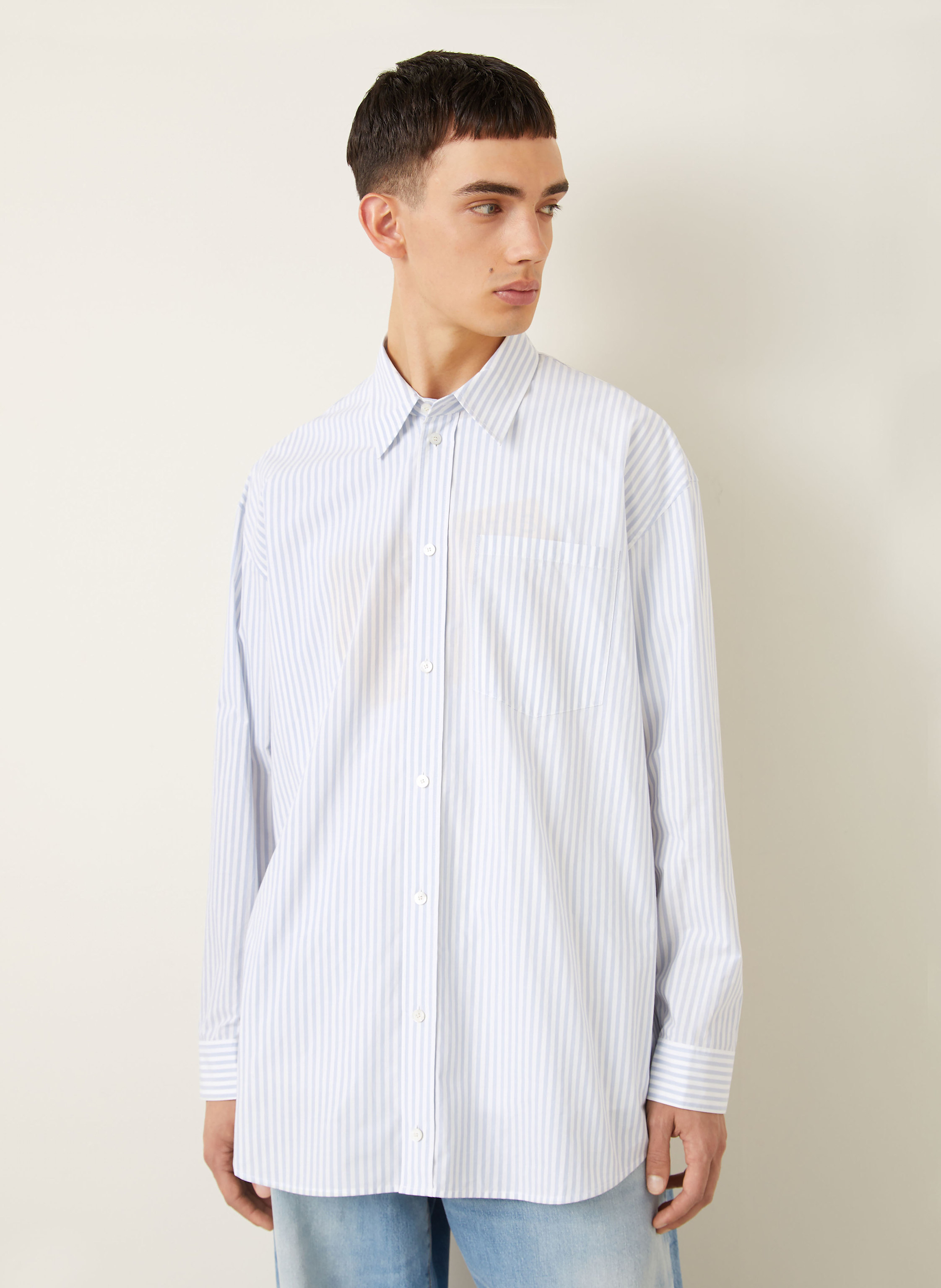 Thumbnail - Acne Studios Hemd Relaxed Fit blau