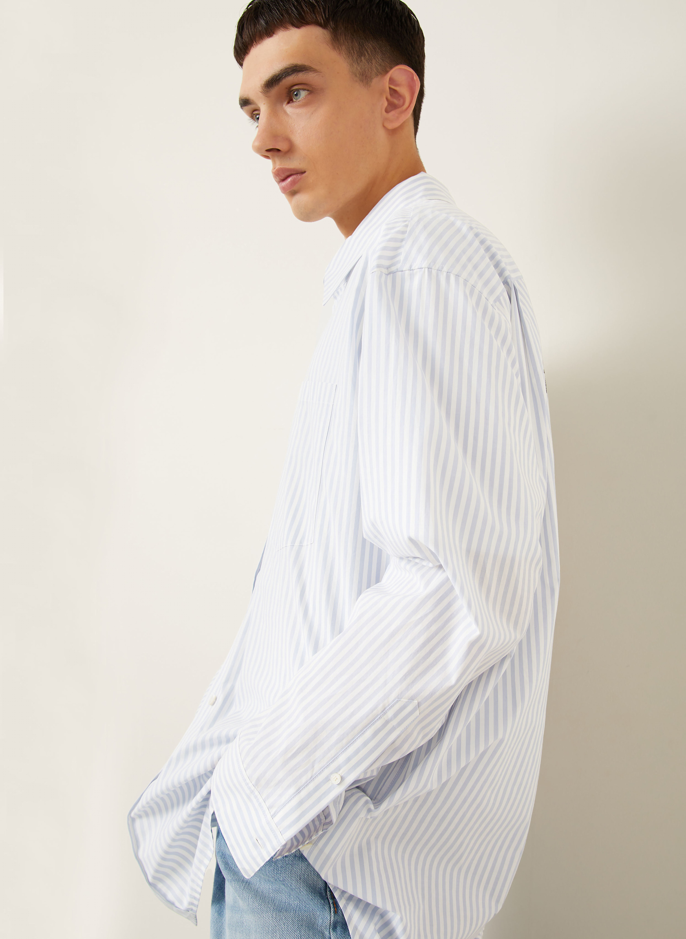 Thumbnail - Acne Studios Hemd Relaxed Fit blau