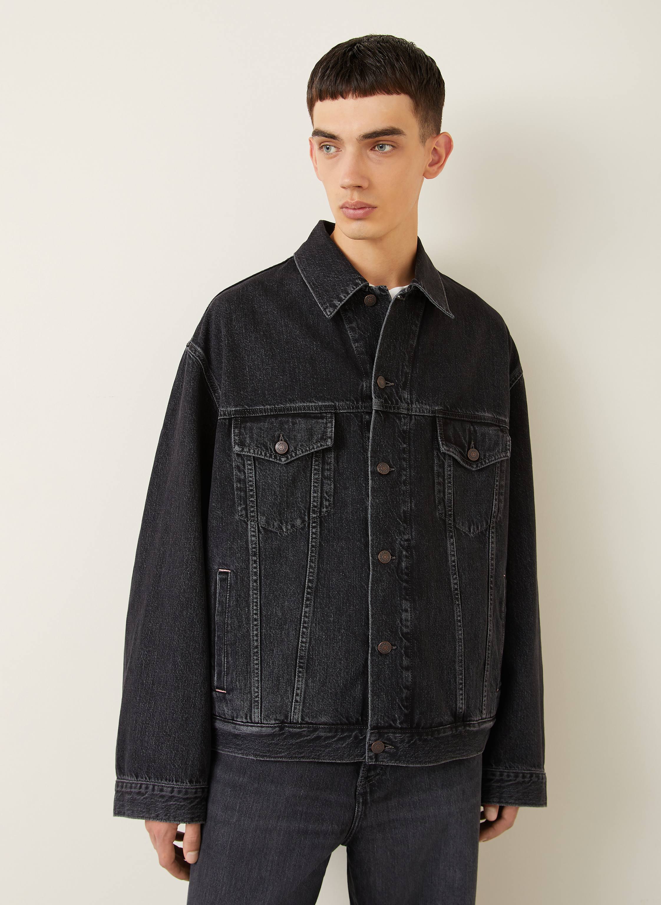 Thumbnail - Acne Studios Jeansjacke schwarz