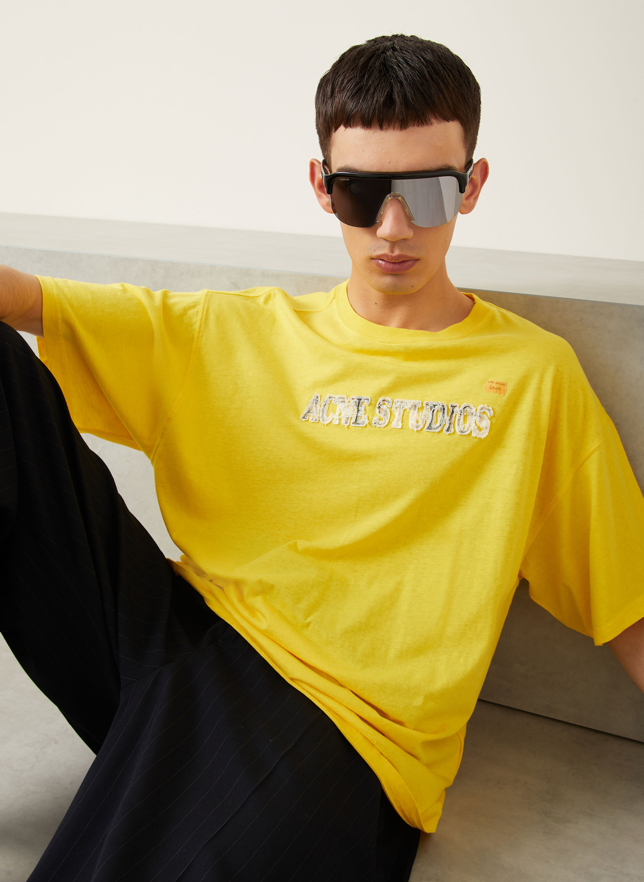 Thumbnail - Acne Studios T-Shirt gelb