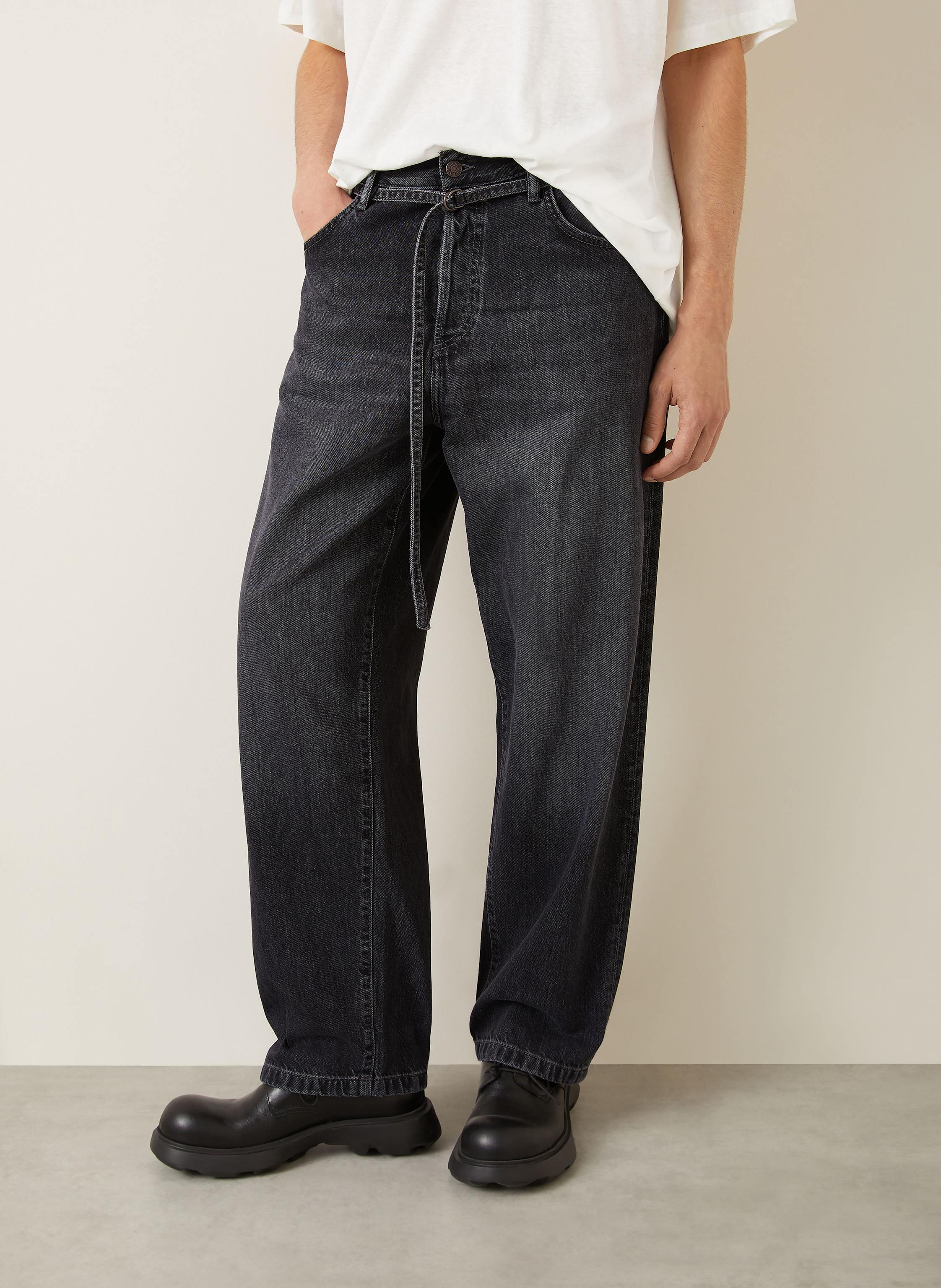 Thumbnail - Acne Studios Jeans Regular Fit schwarz