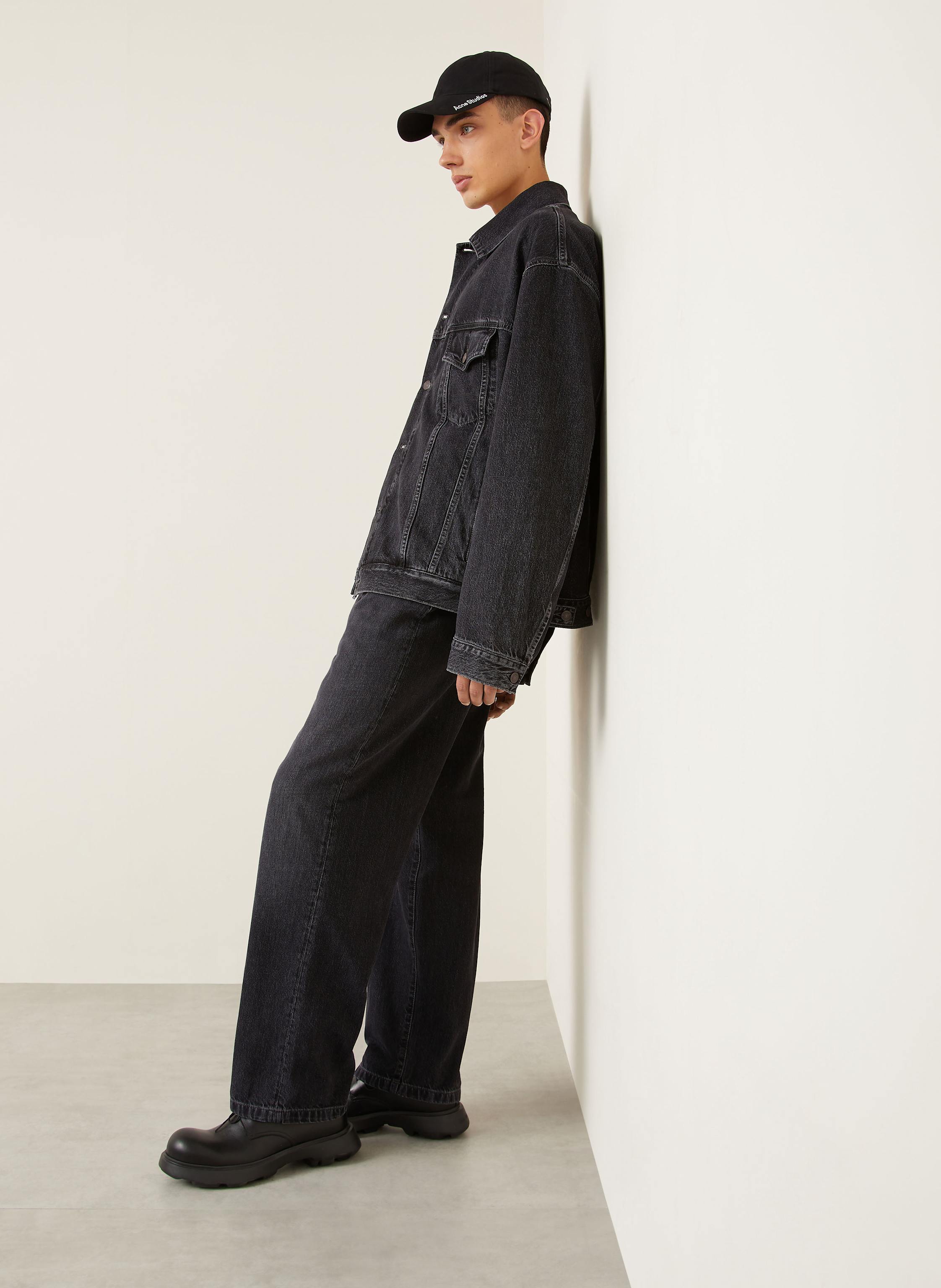 Thumbnail - Acne Studios Jeans Regular Fit schwarz