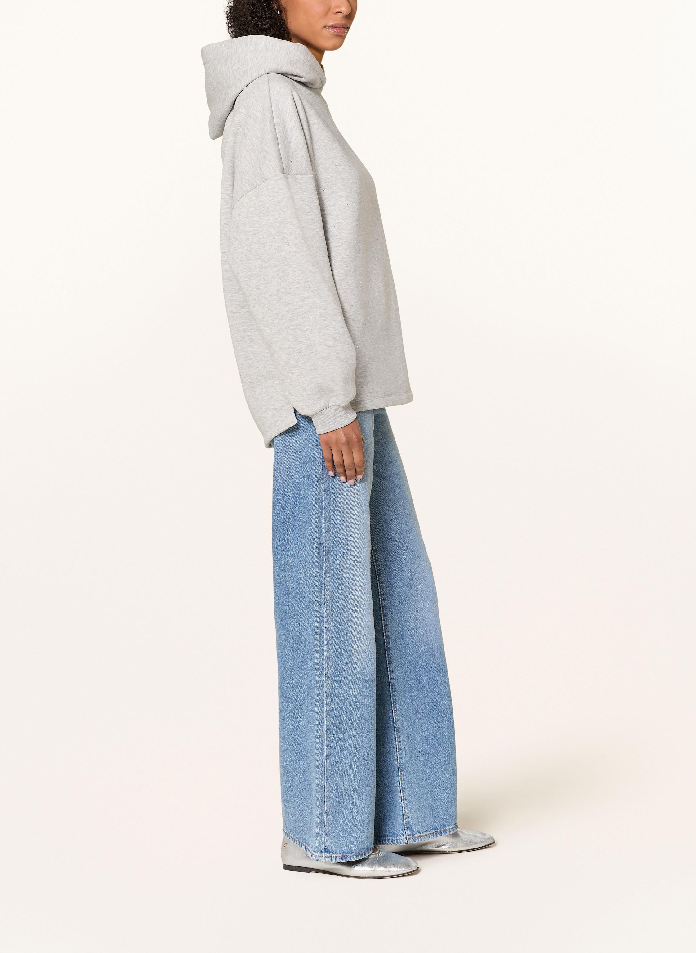 Thumbnail - Rich & Royal Hoodie Mit Schmucksteinen silber