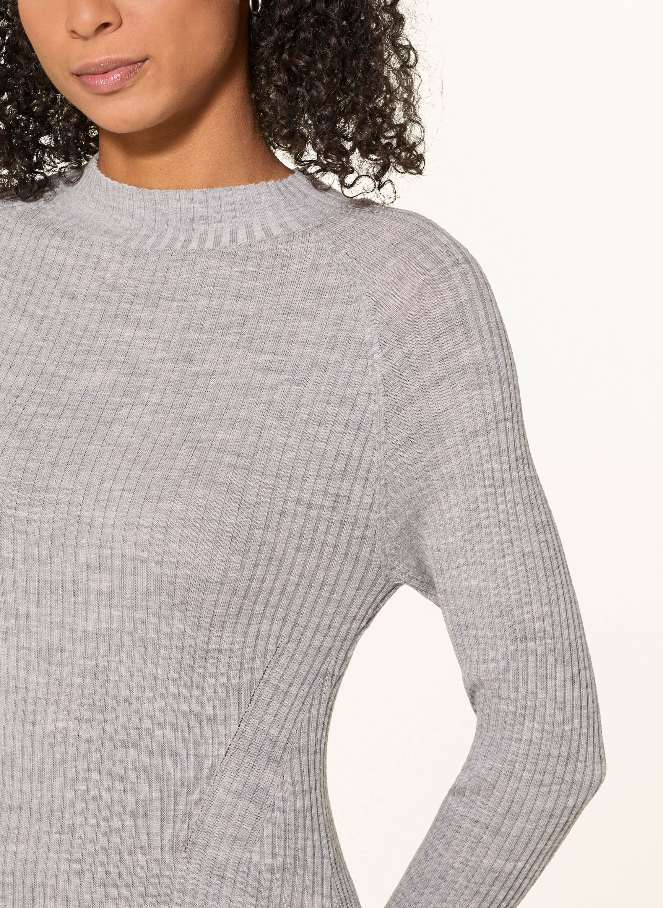 Thumbnail - Rich & Royal Strickkleid grau