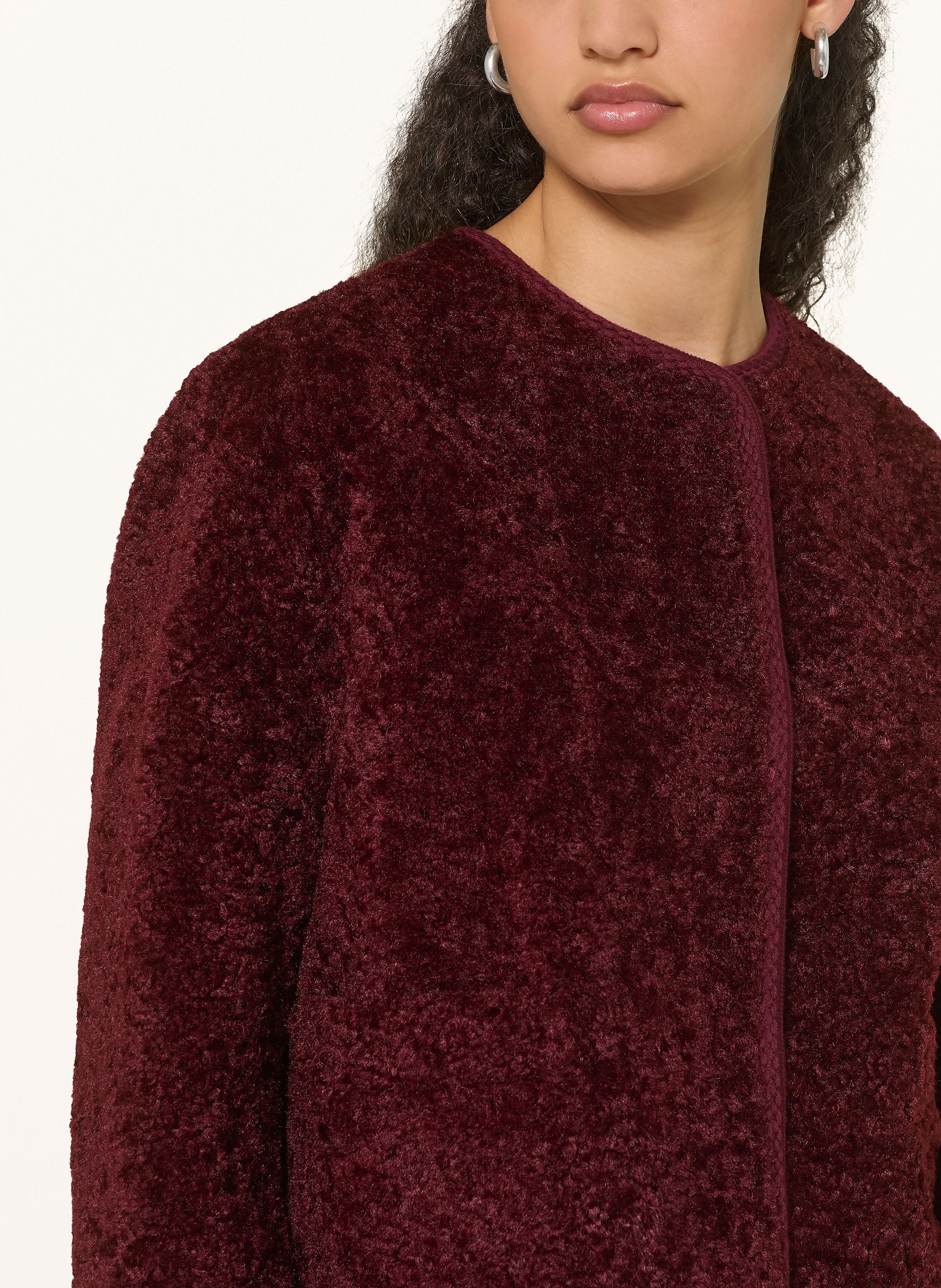 Thumbnail - Rich & Royal Teddyfell-Jacke rot