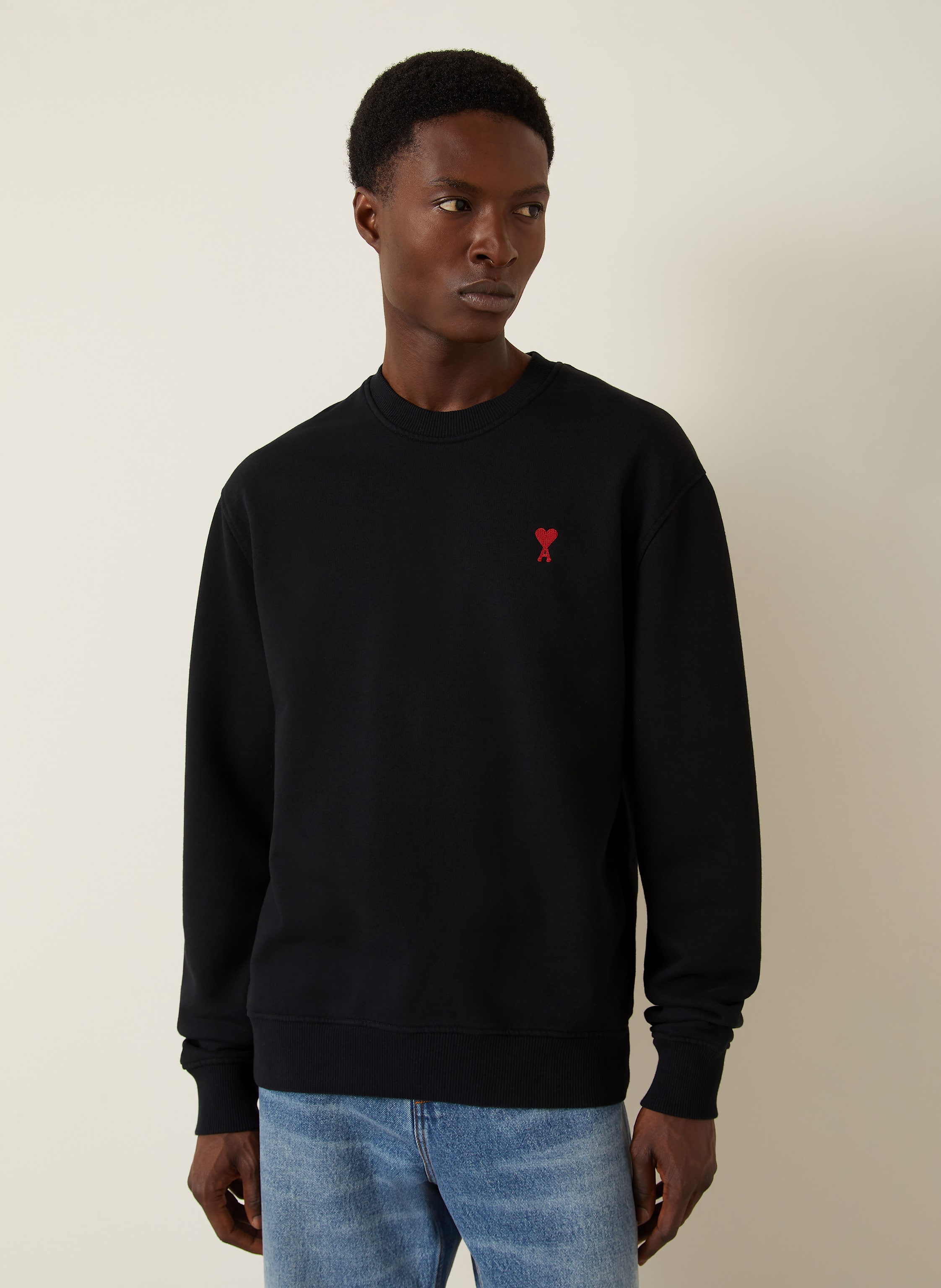 Thumbnail - Ami Paris Sweatshirt schwarz