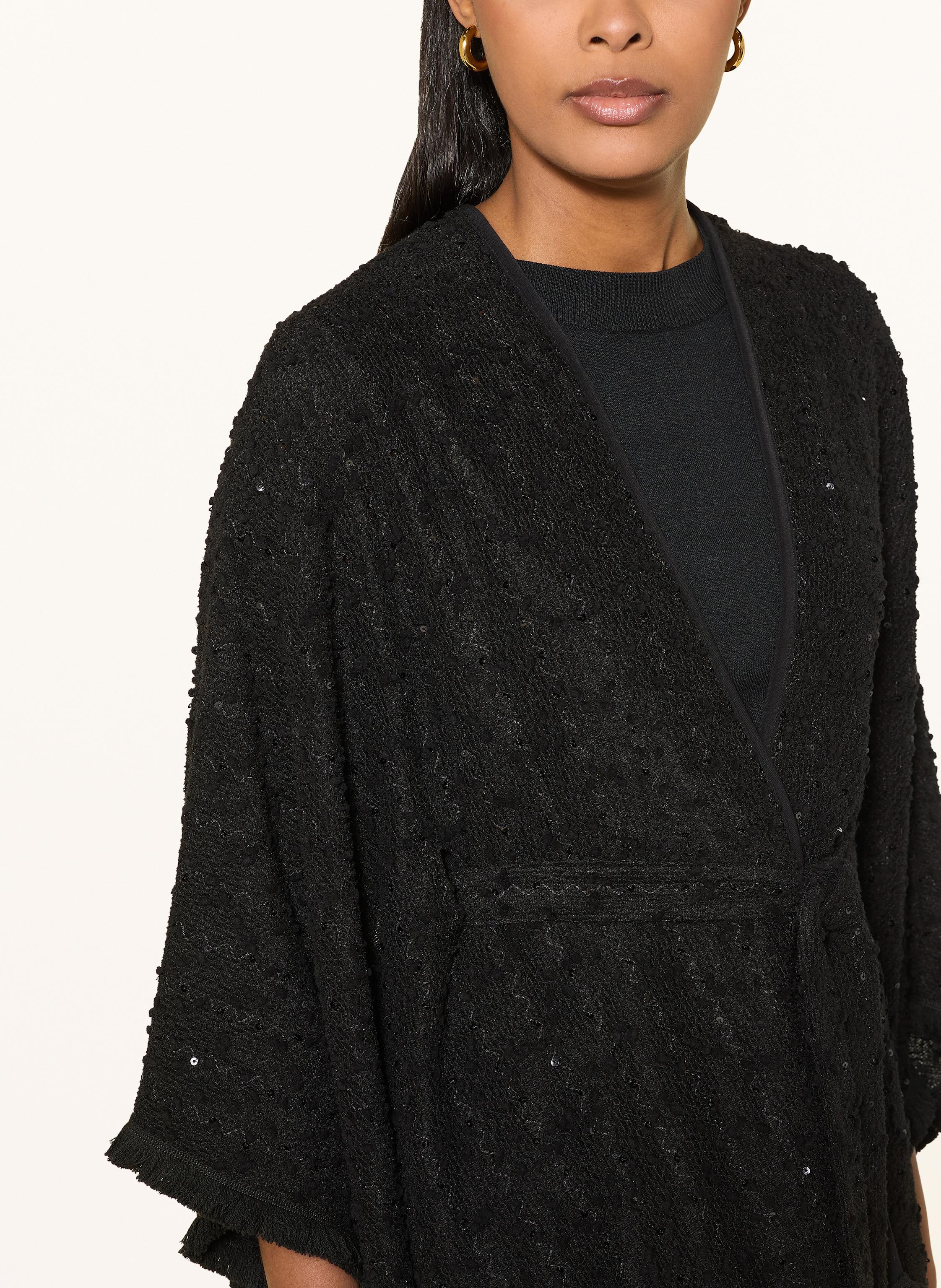 Thumbnail - Joseph Ribkoff Strickhülle Mit Pailletten schwarz