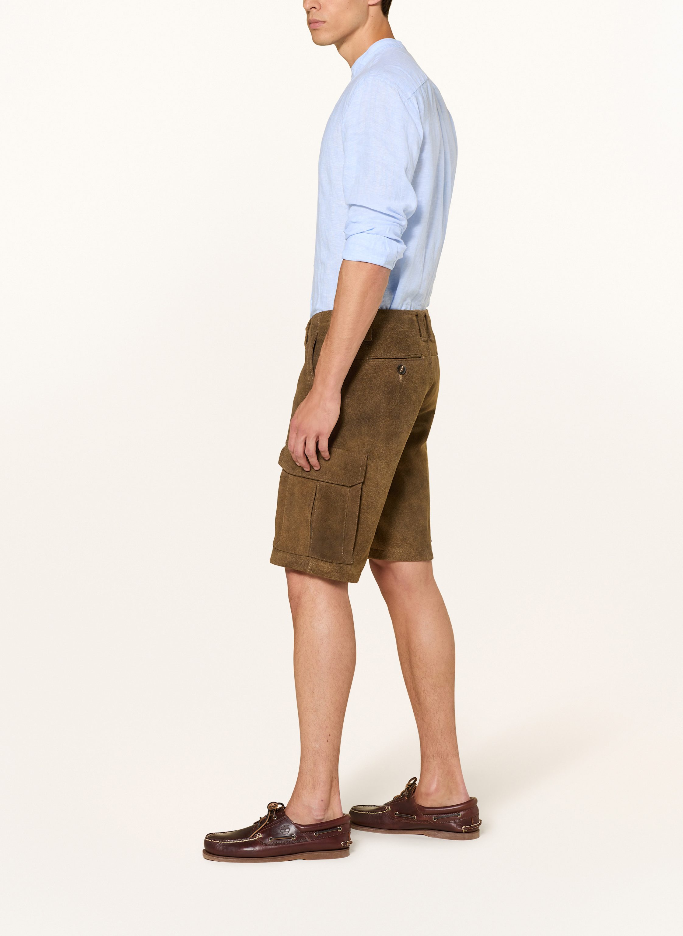 Thumbnail - Meindl Lederhose Island Short beige