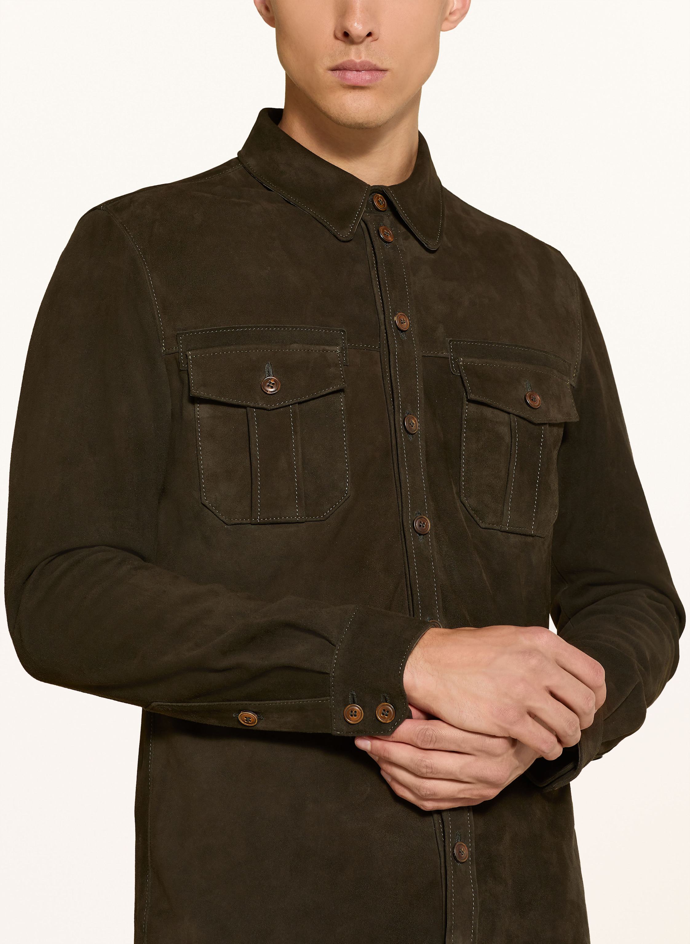 Thumbnail - Meindl Leder-Overjacket Little Rock gruen
