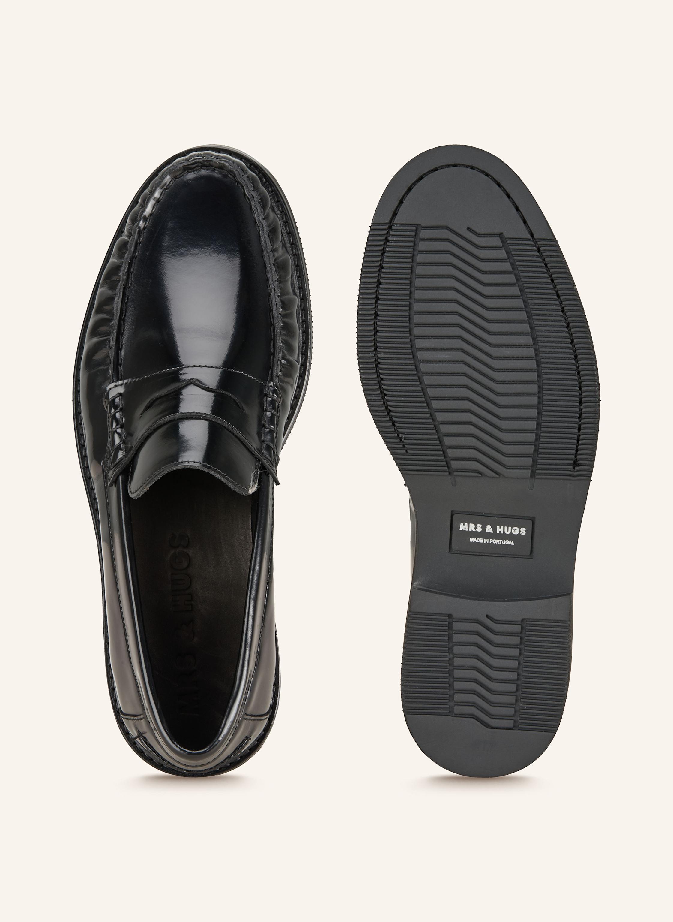 Thumbnail - Mrs & Hugs Penny-Loafer schwarz